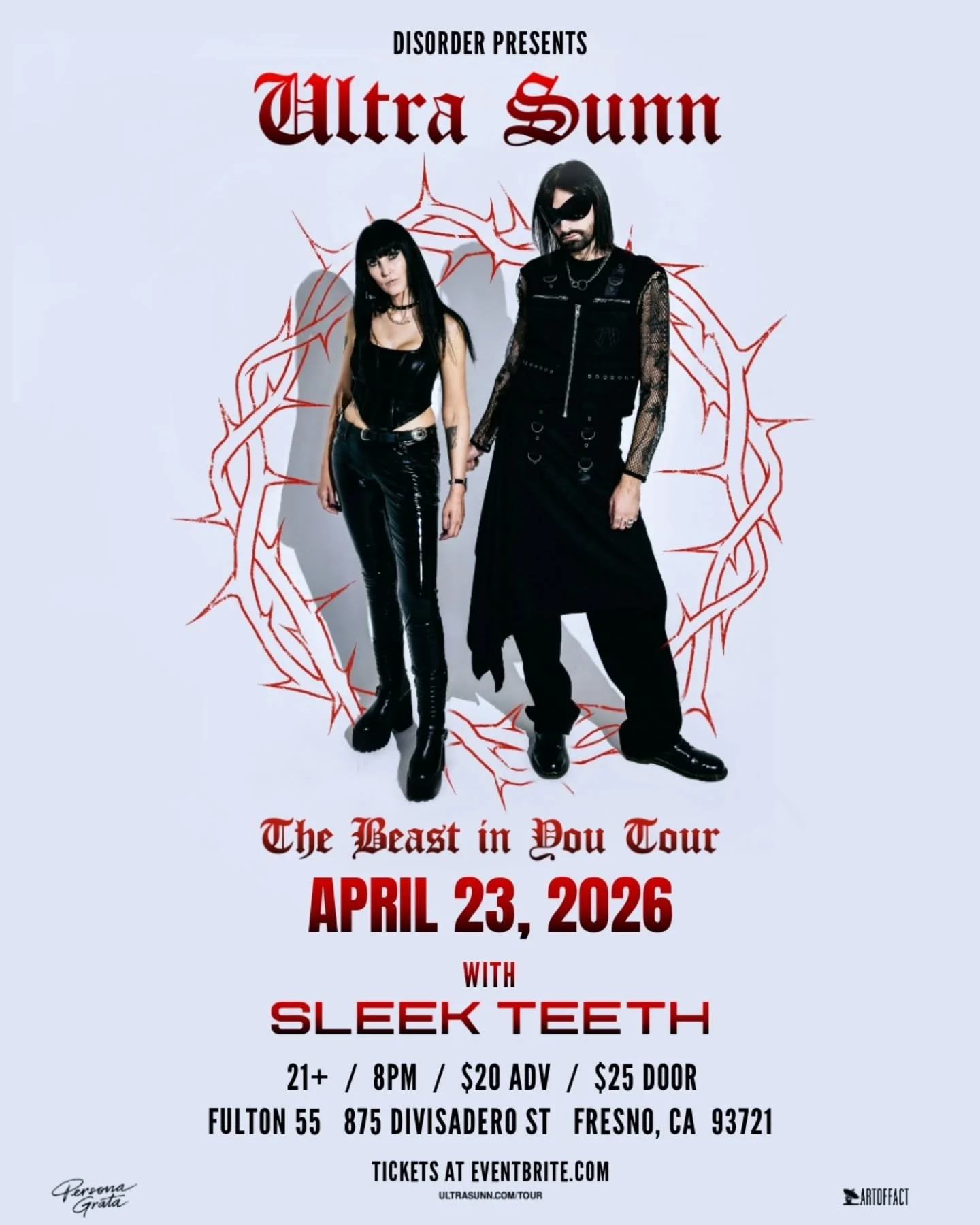 Disorder Presents: Ultra Sunn and Sleek Teeth