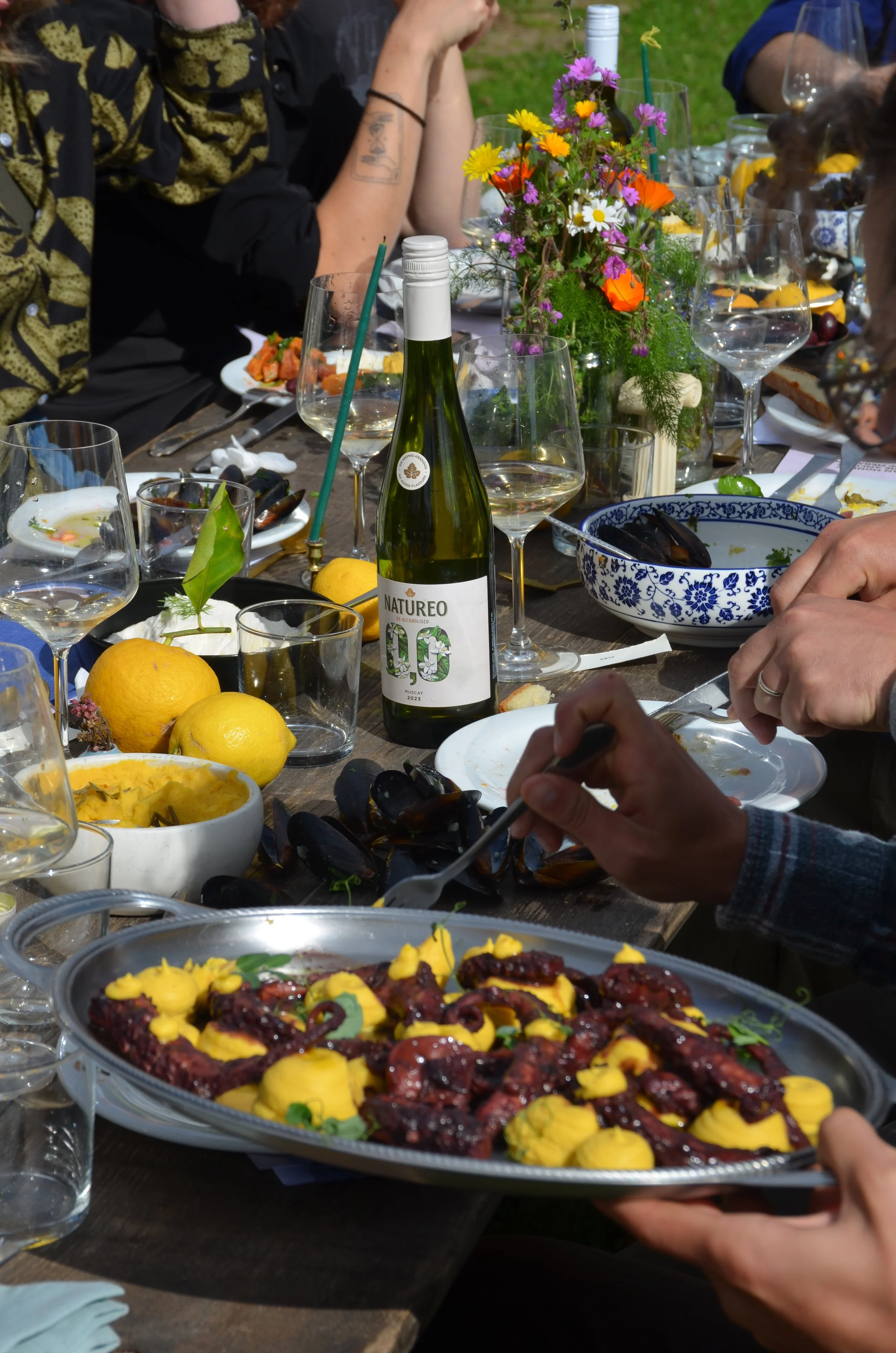 Lunch at the Ancient city of Megalopolis