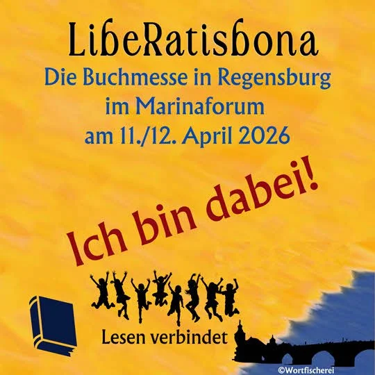 Werbeflyer von der Buchmesse LibeRatisbona in Regensburg