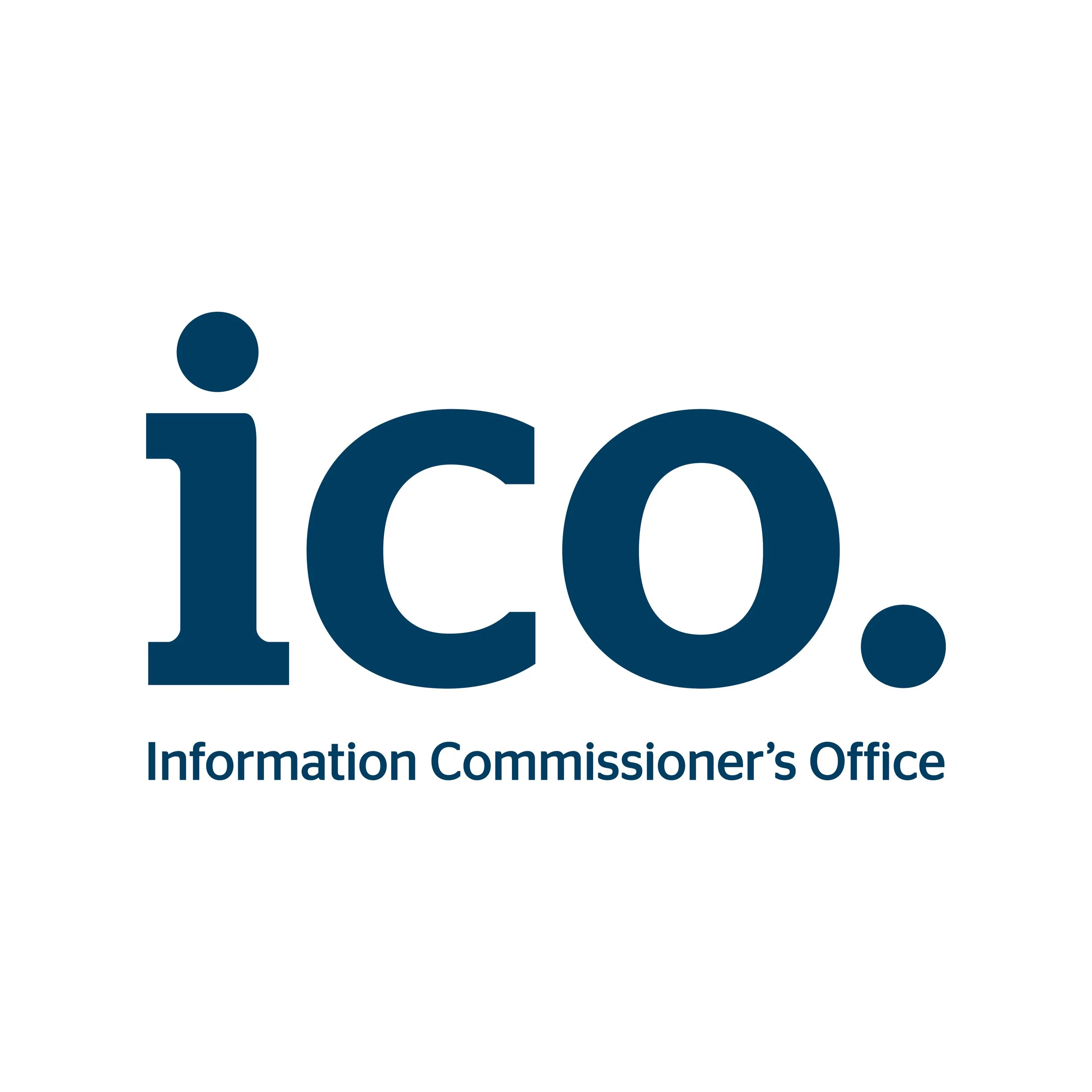 Logo of the Information Commissioner's Office with the text "ICO." and "Information Commissioner's Office" beneath it.