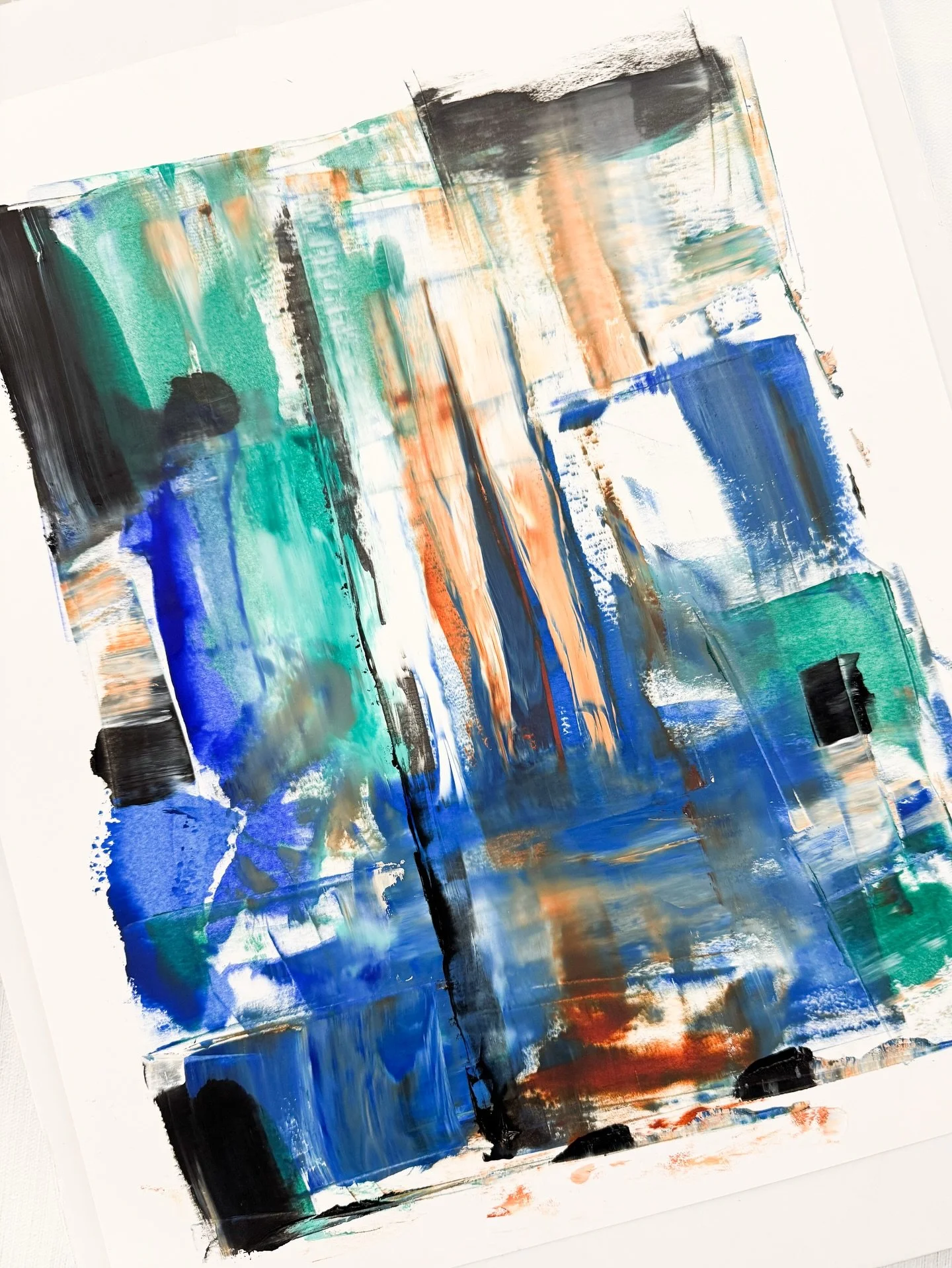 Abstract artists unite! Today a group of us joined together to share tools, ideas, and the love of creating the &ldquo;intellectually challenging&rdquo; manner of abstract painting. We learned and laughed.