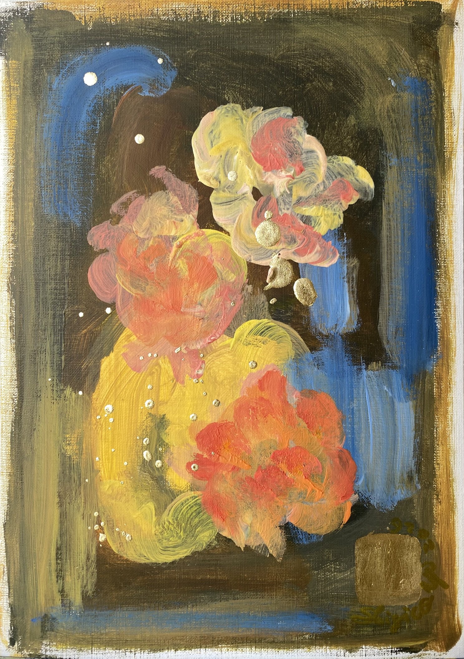 shizico yi New Abstract oil British women artist