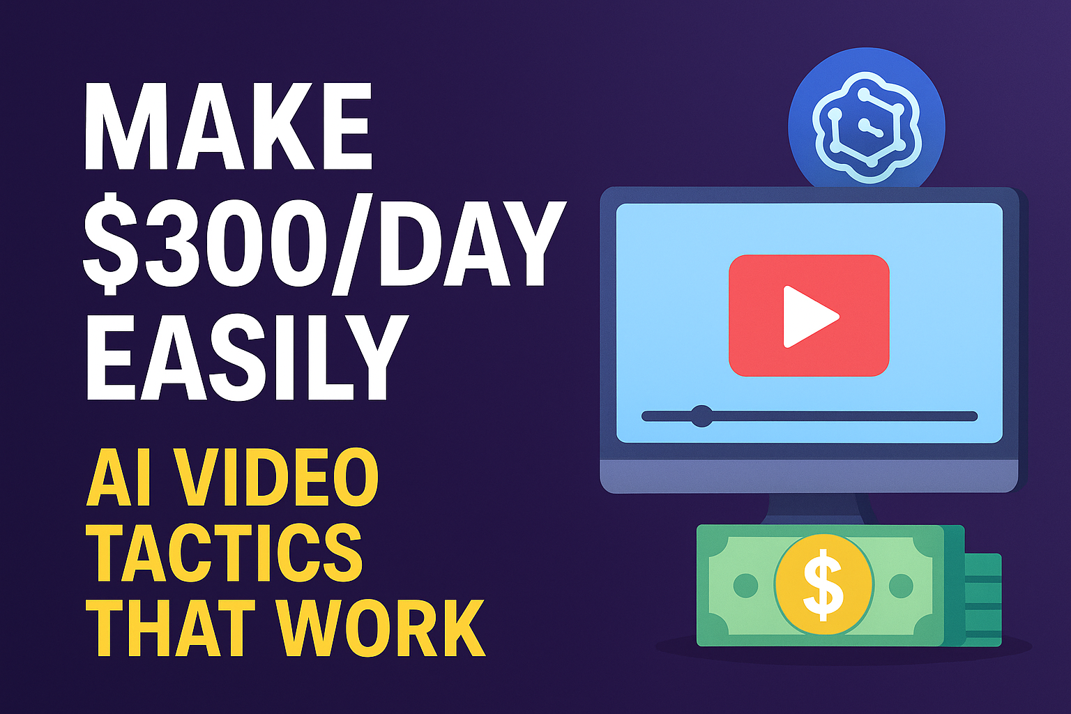 Make $300/Day Easily: AI Video Tactics That Work