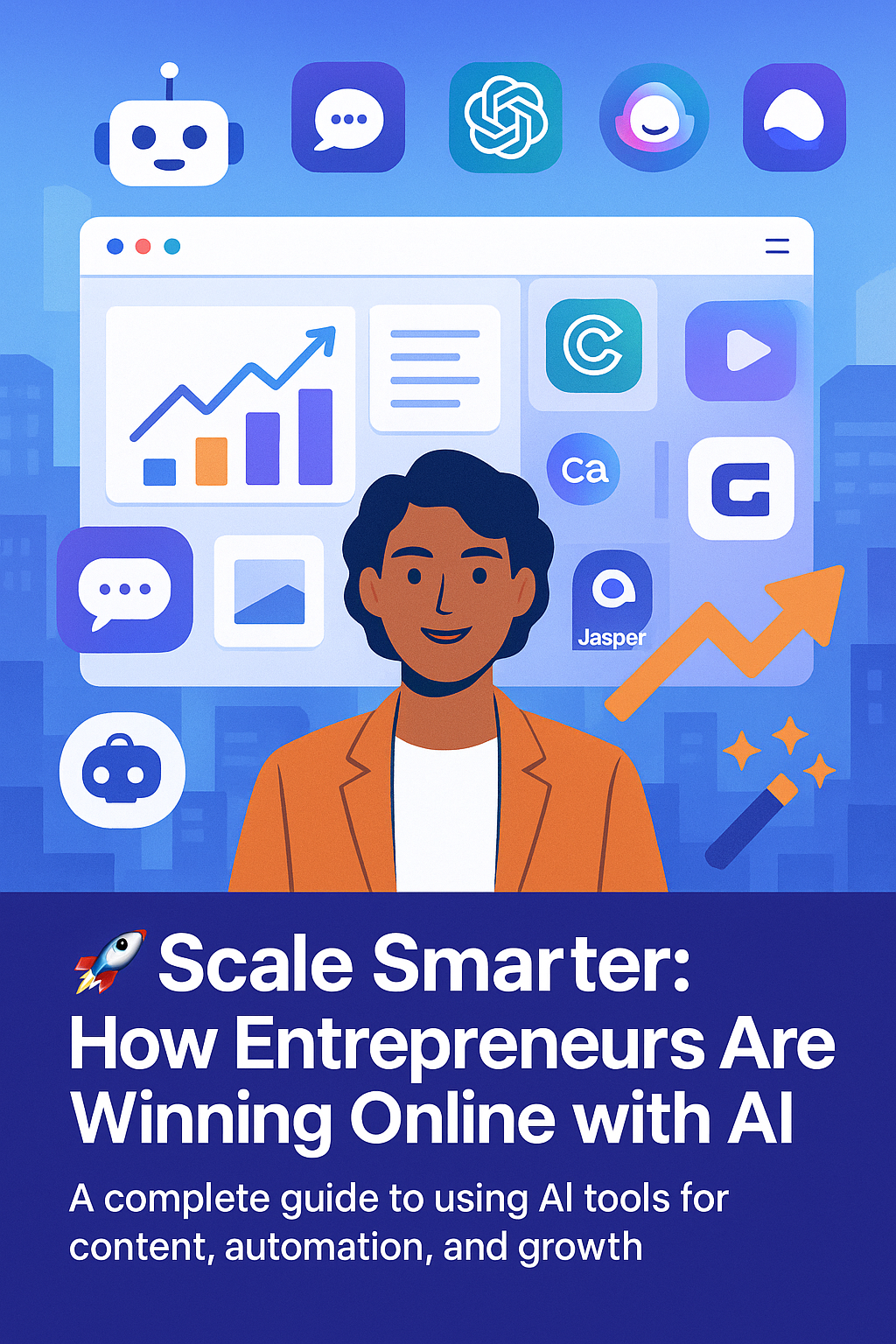 🚀 Scaling Success: How Entrepreneurs Can Make Big Gains Online with the Power of AI Tools