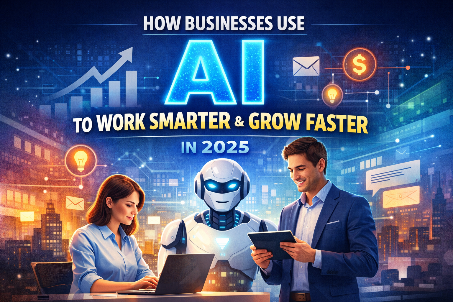 How Businesses Are Using AI to Work Smarter, Faster, and More Profitably in 2025