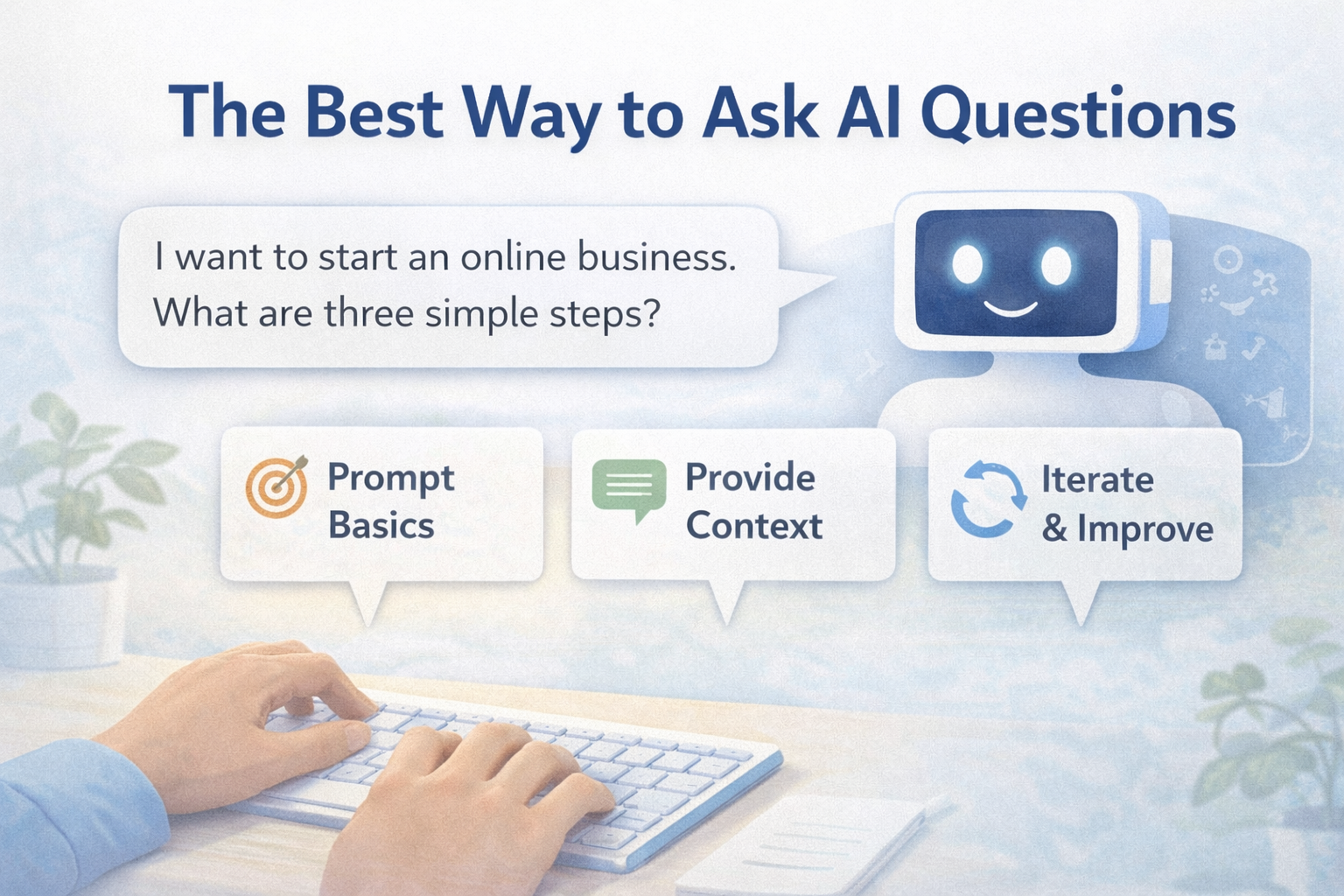 The Best Way to Ask AI Questions So You Get Useful Answers
