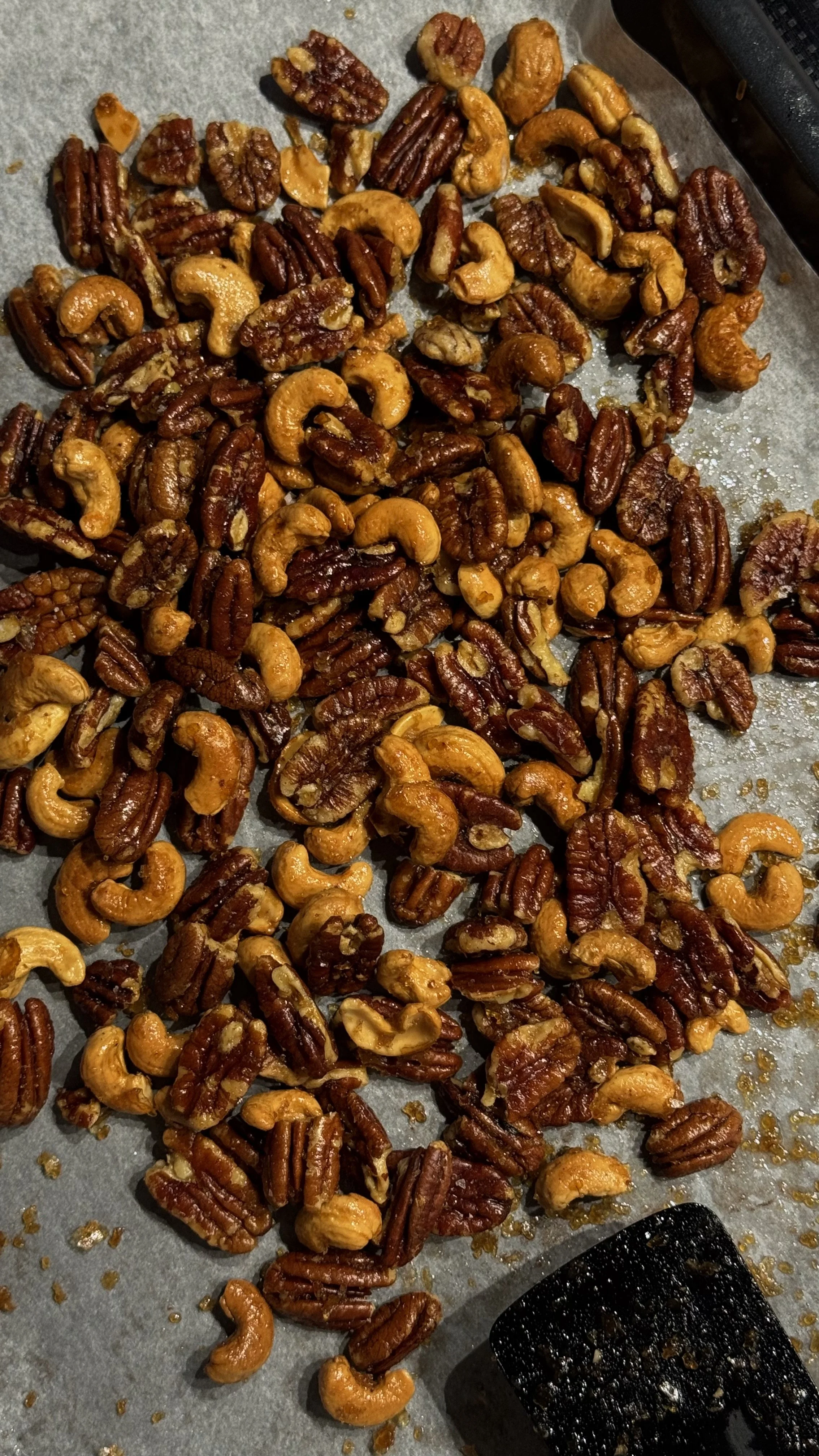 Søde/salte snack-nødder