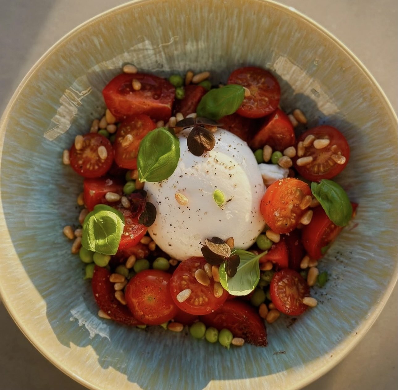 Sommer burrata drøm