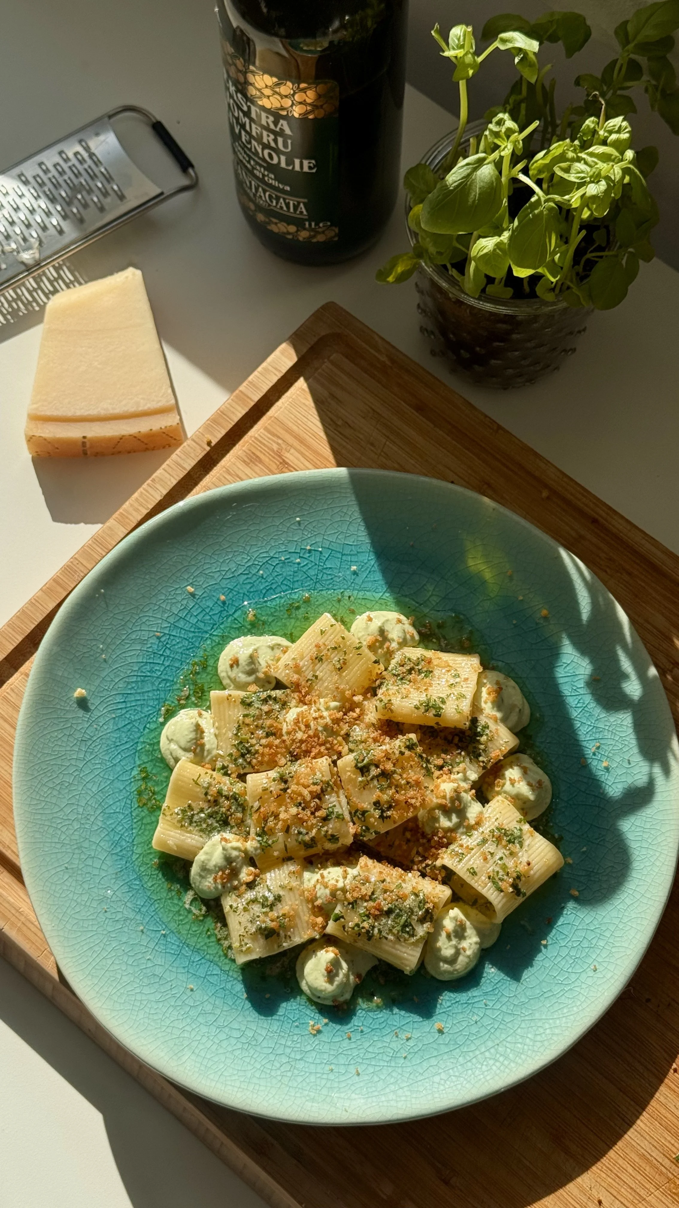 Ricotta-Lemon Rigatoni