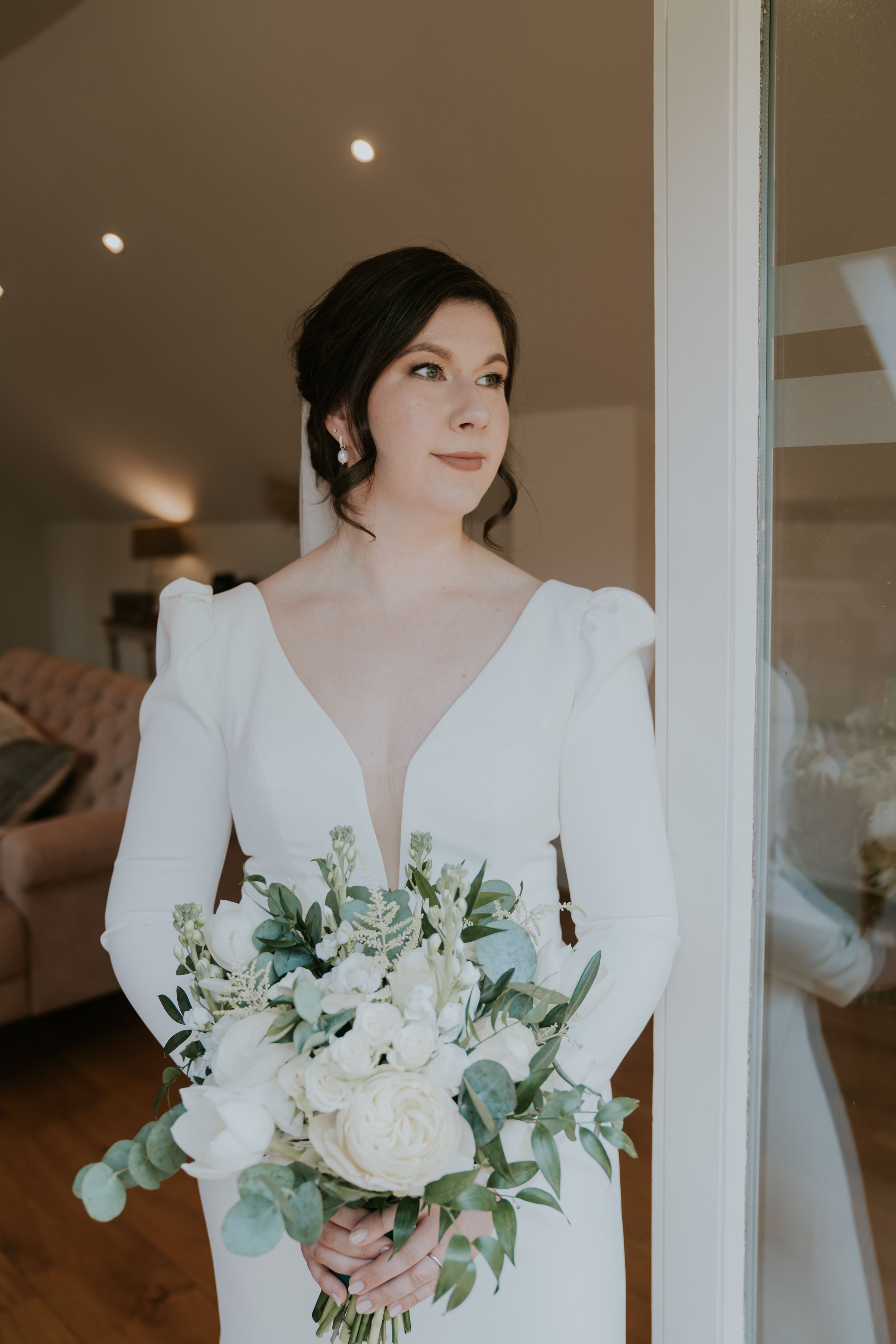 Hair and Makeup by Katie. Photography by Nicole Amy Visuals.