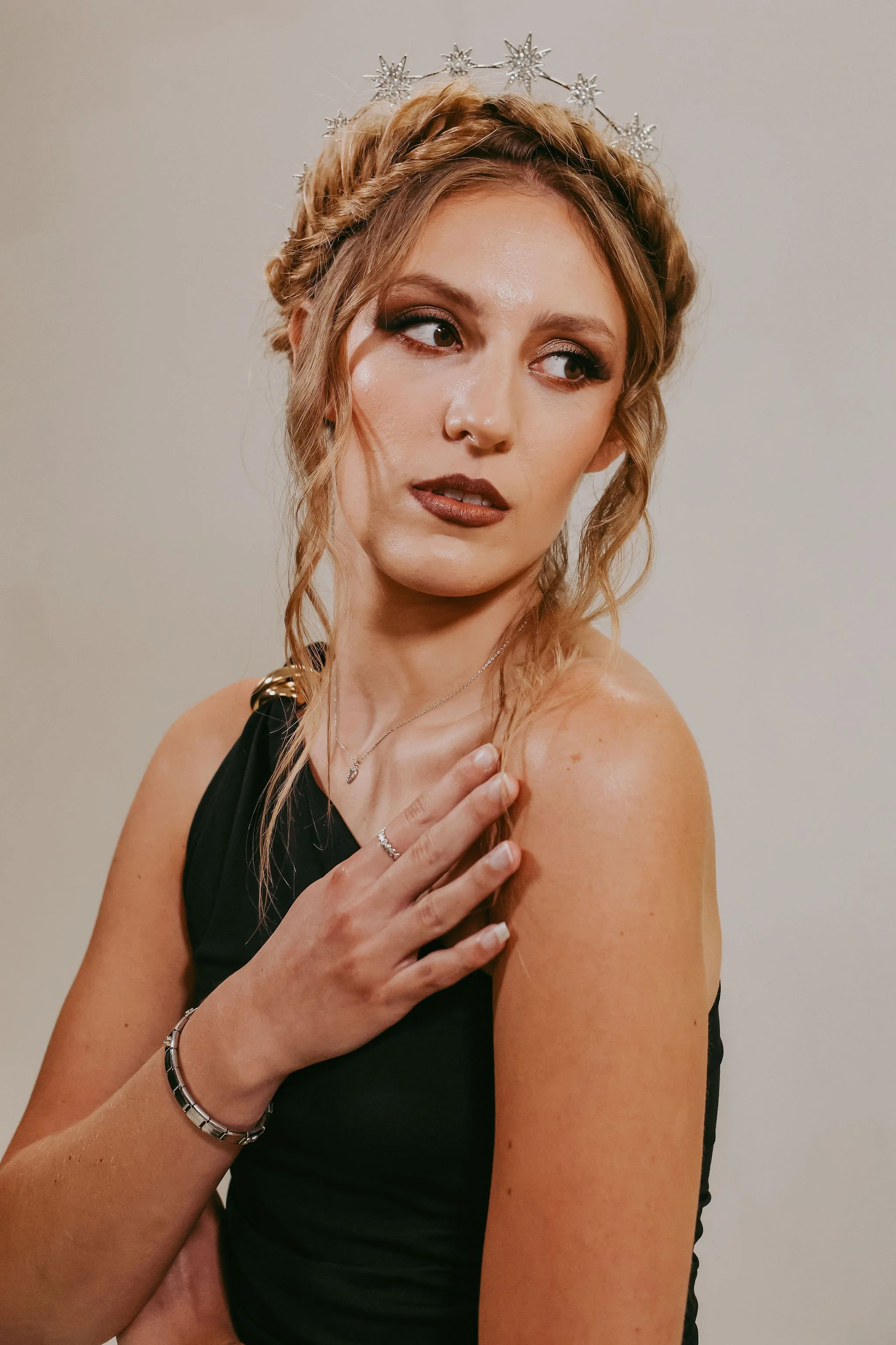 Hair and Makeup by Cassie. Photography by Laura Fitzgerald.