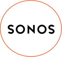 Sonos logo on a white background