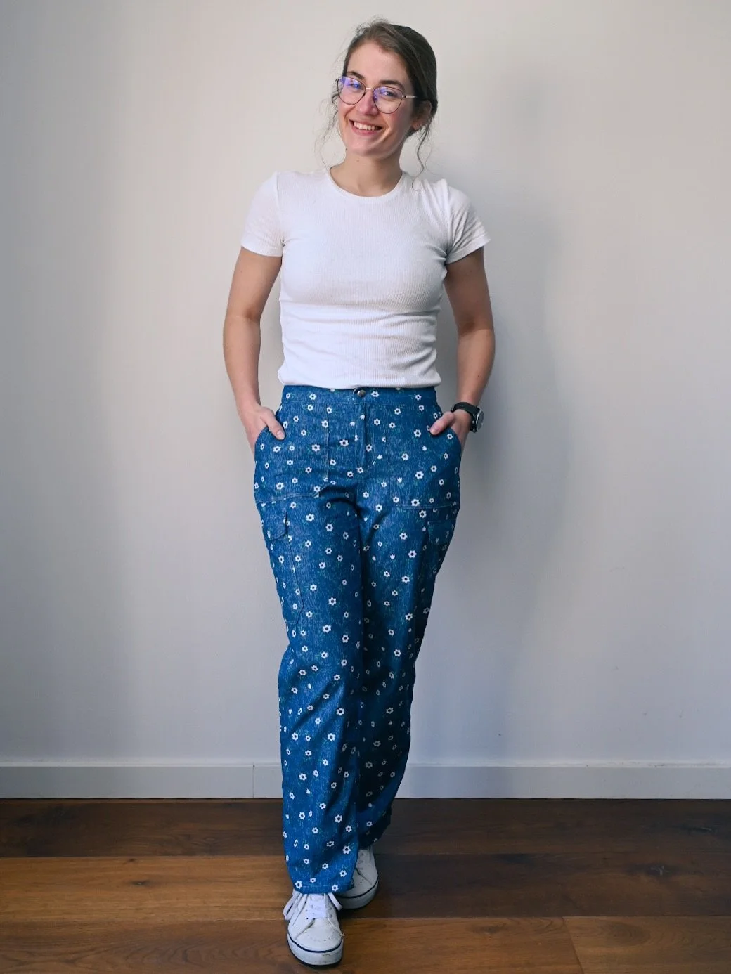 🌼Cargo Pants🌸

Sprint is here and I love it! It&rsquo;s my favorite season, so what better way to celebrate than making the perfect spring pants?!

I have made these pants before in a heavy gabardine, and I was curious about the same pants in a muc