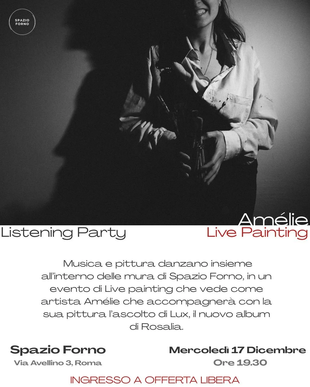Listening Party + Live Painting