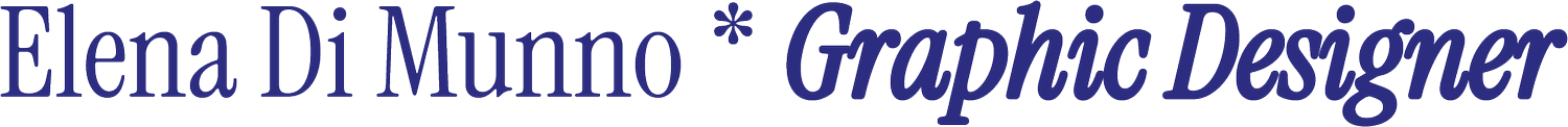 Elena Di Munno - Graphic Designer