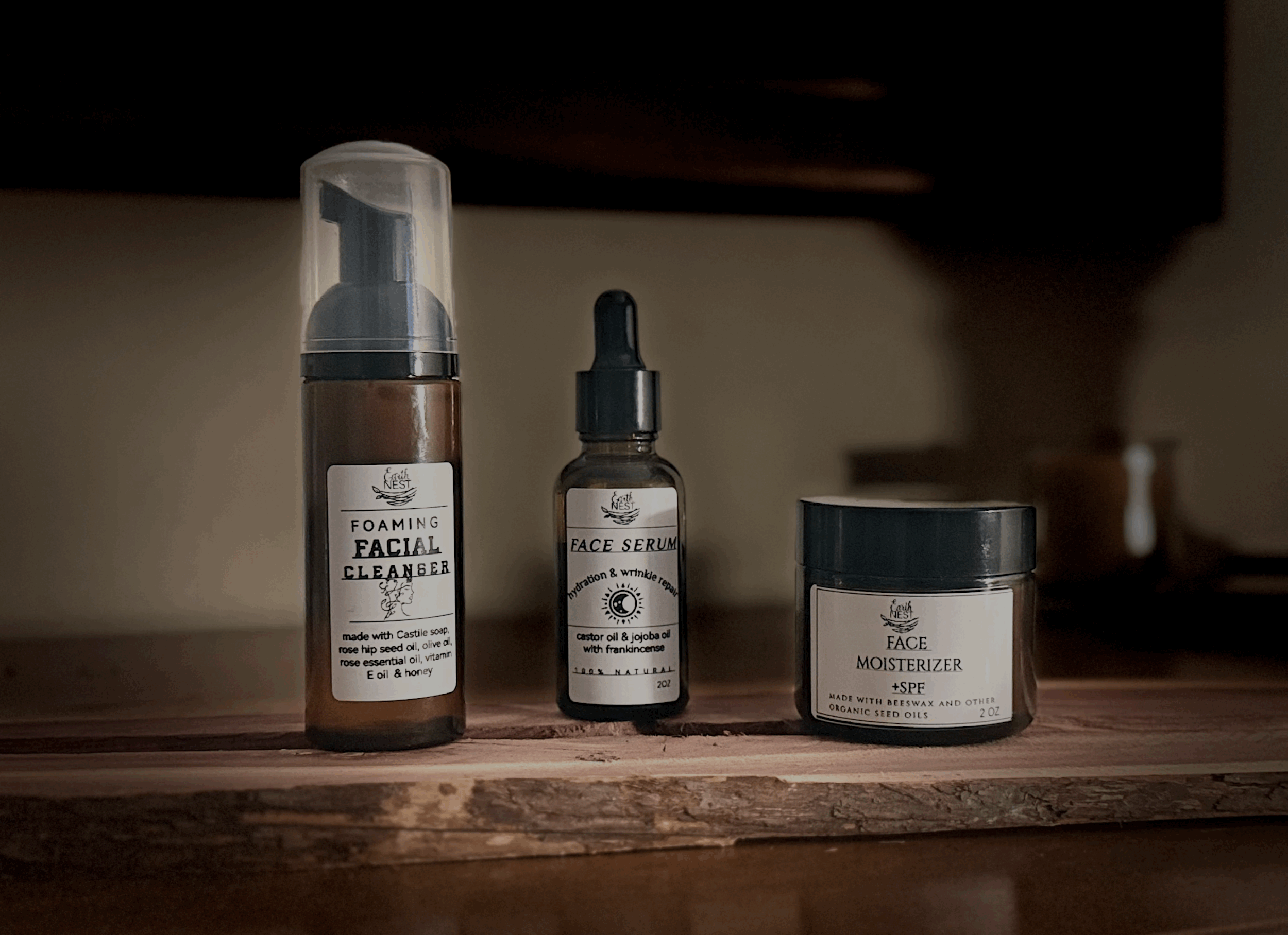 Full Skincare Routine Kit (all 3)(cleanser, serum, moisturizer)