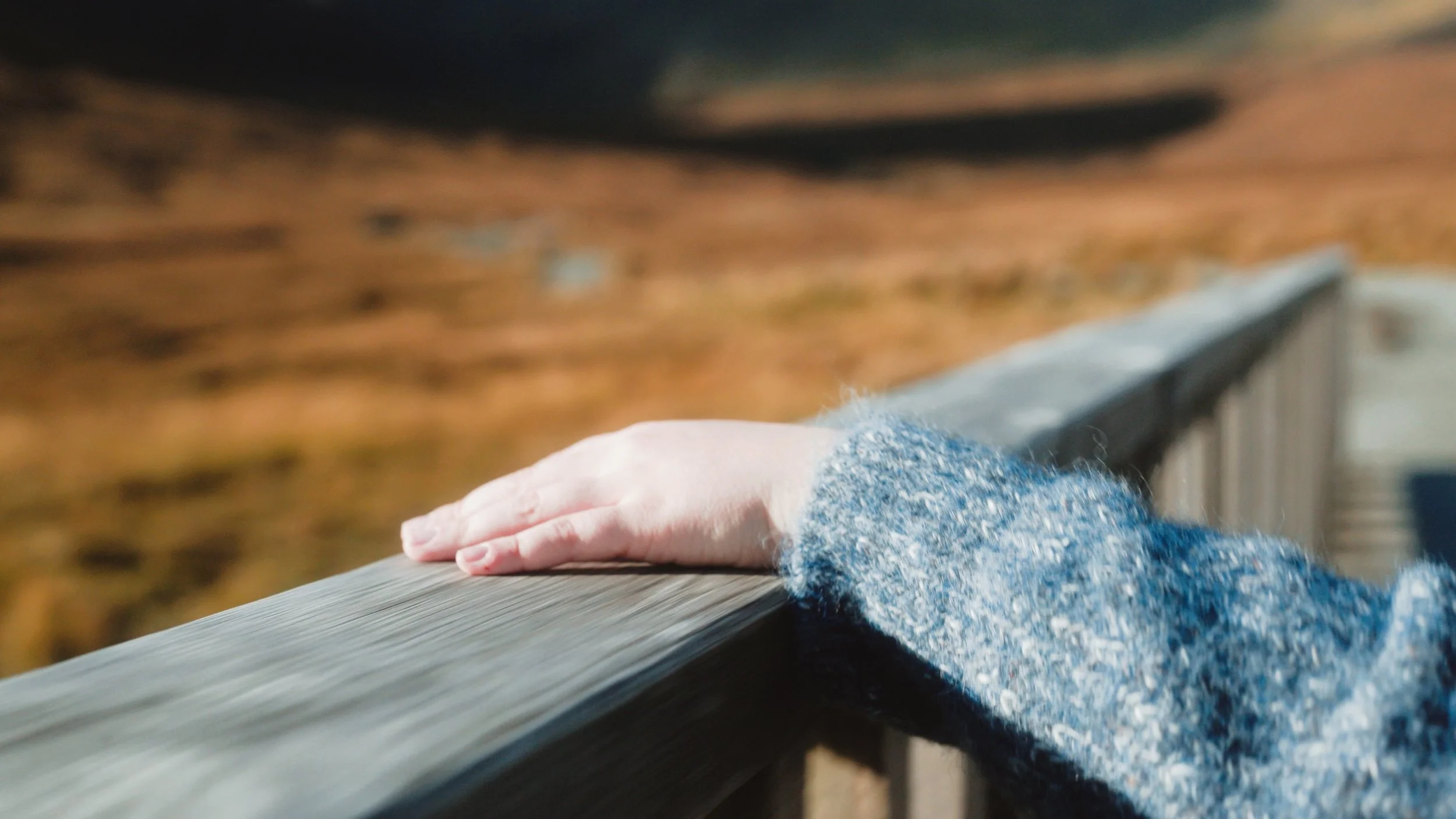  In this shot, I wanted the viewer to feel involved in the neurodivergent protagonists sensory experience of this environment. I, therefore, used a tracking shot with leading lines to draw in the viewer’s attention to the textures of the bridge. 
