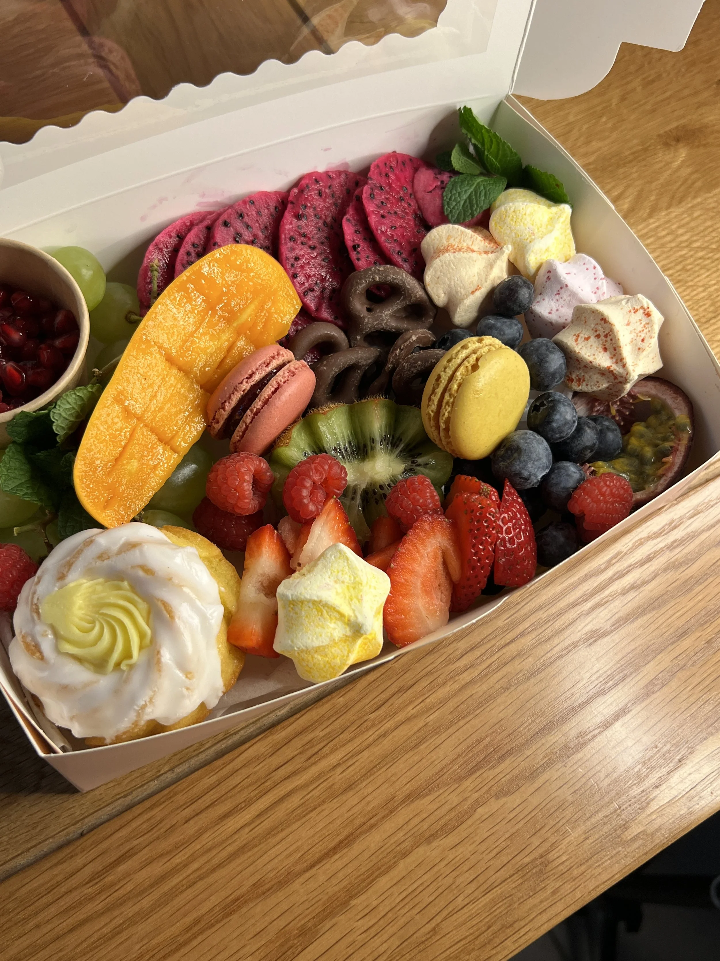 fruit and sweet grazing box