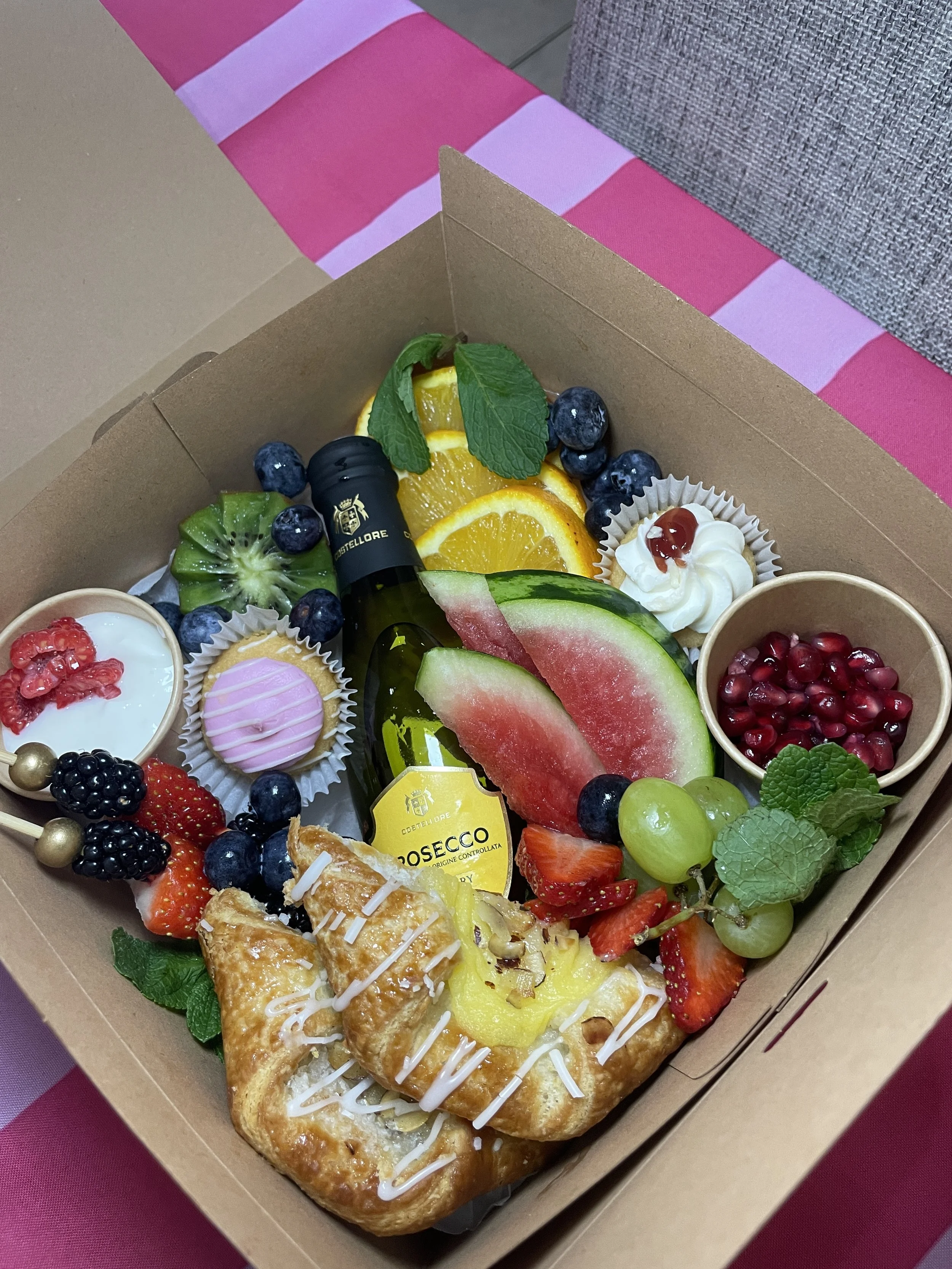 mothers day grazing box brunch