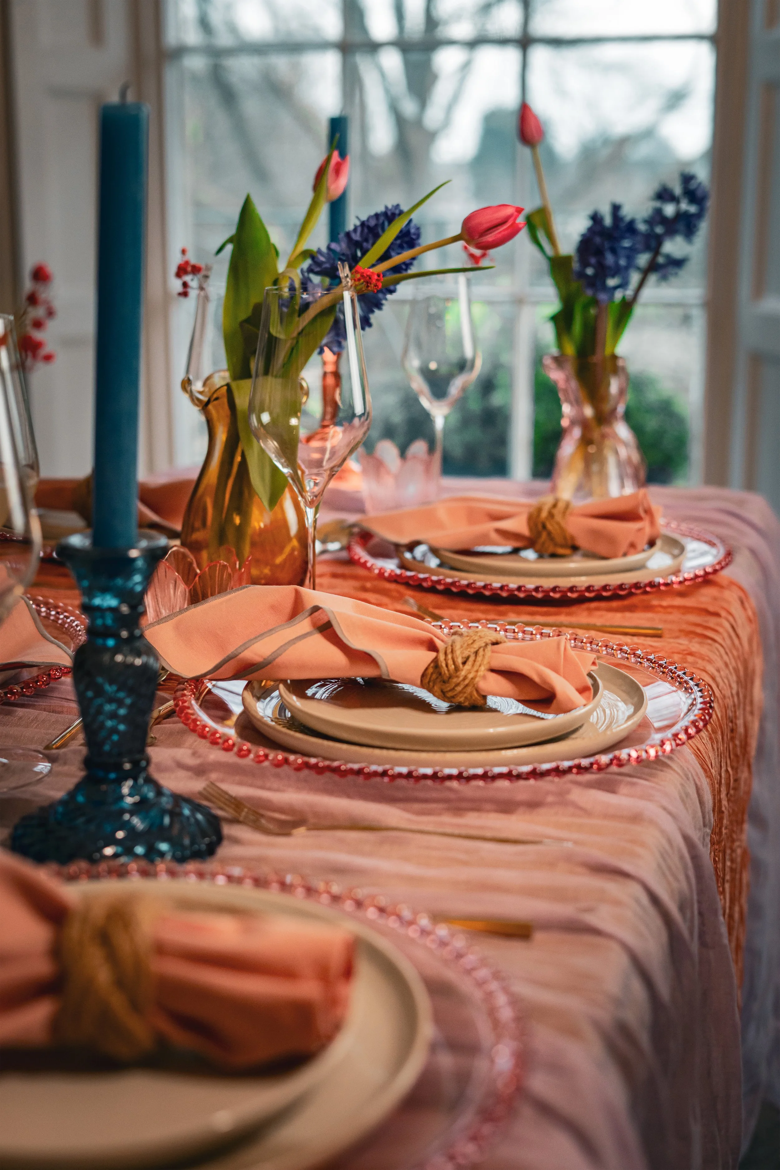 whimsical table place setting