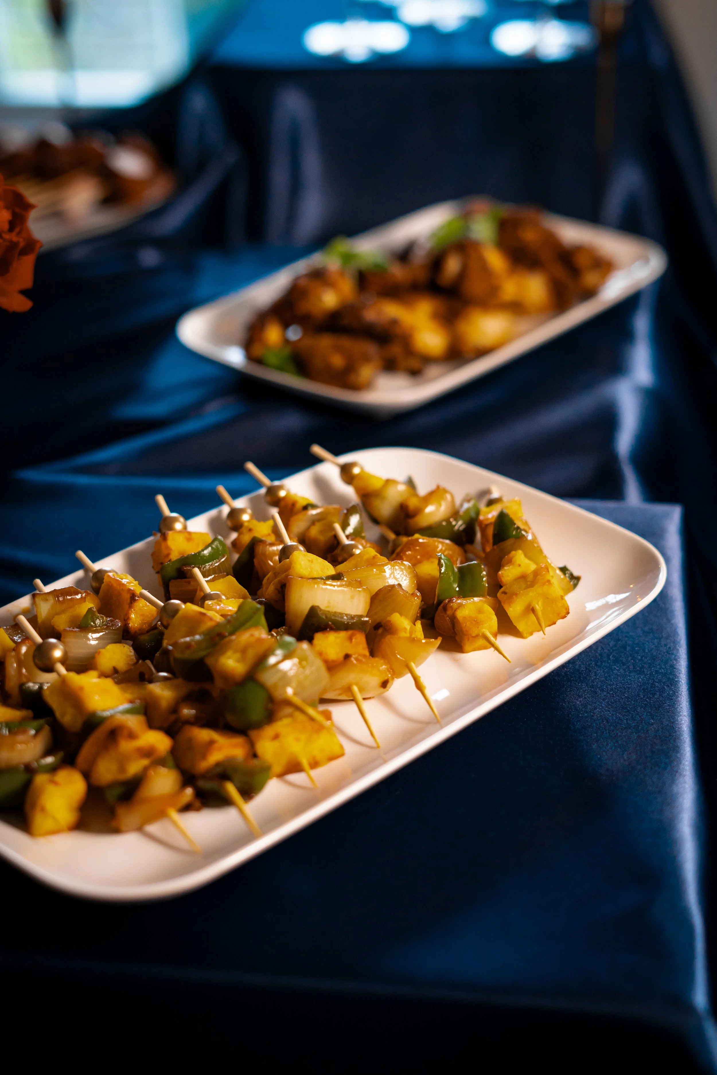 Indian street food platter