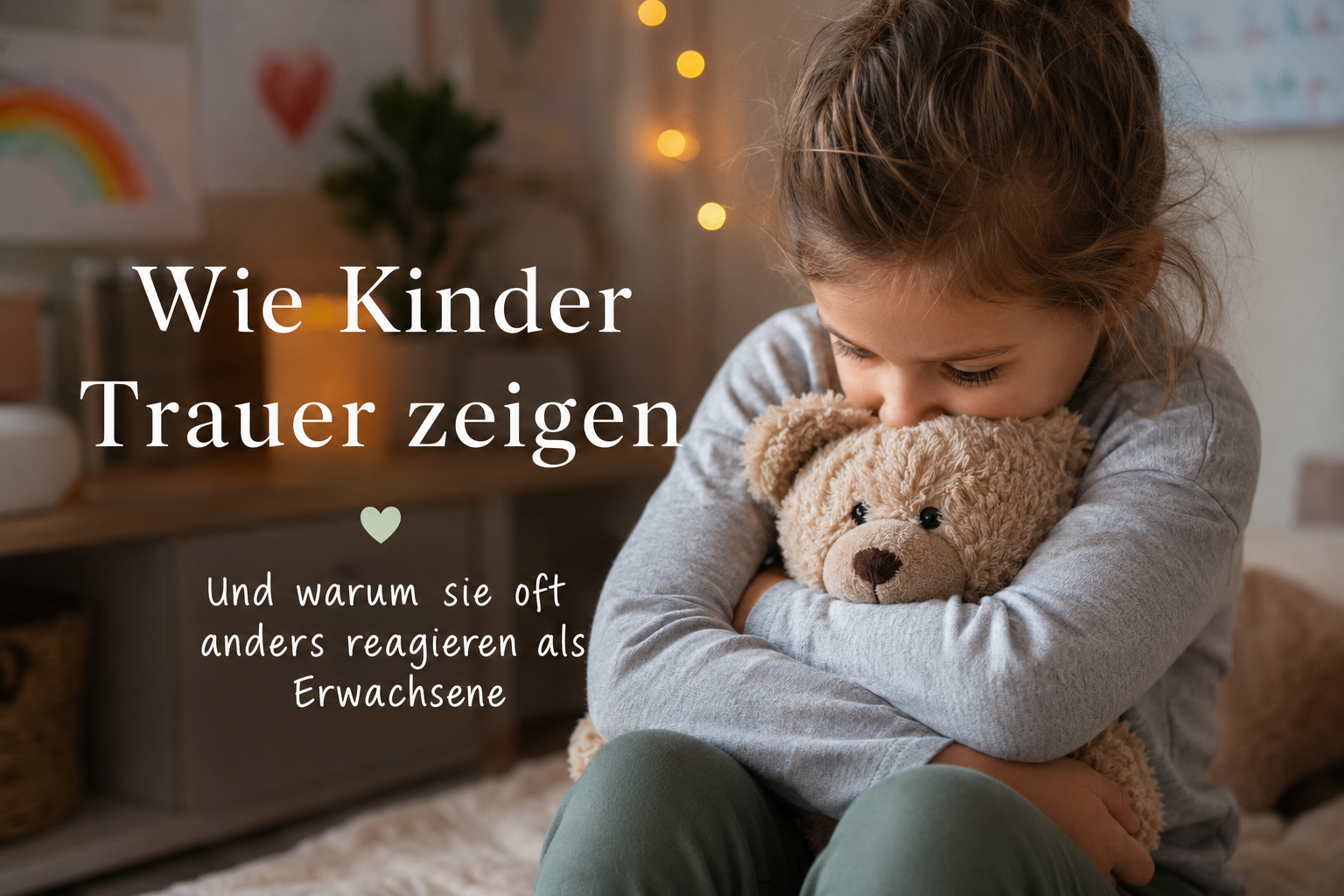 Wie Kinder Trauer zeigen und warum sie oft anders reagieren als Erwachsene: