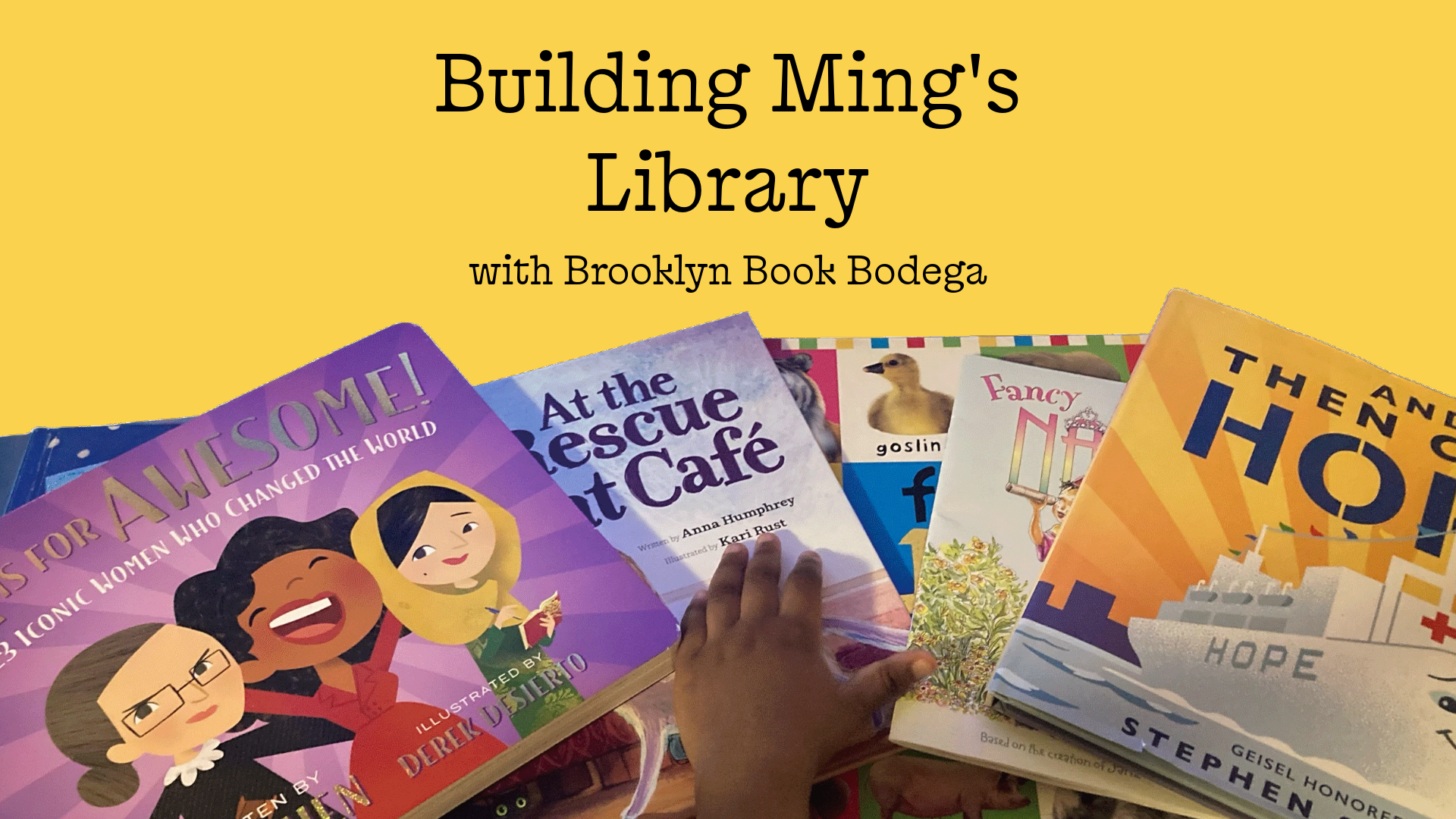 Building Ming’s Library