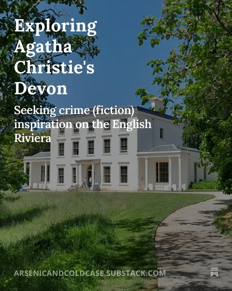 Sometimes you have to let the wanderlust win, but especially when it means having a good nose around a famous author&rsquo;s house!

In my latest blog, take a look around Greenway House and Burgh Island with me&hellip;

https://arsenicandcoldcase.sub