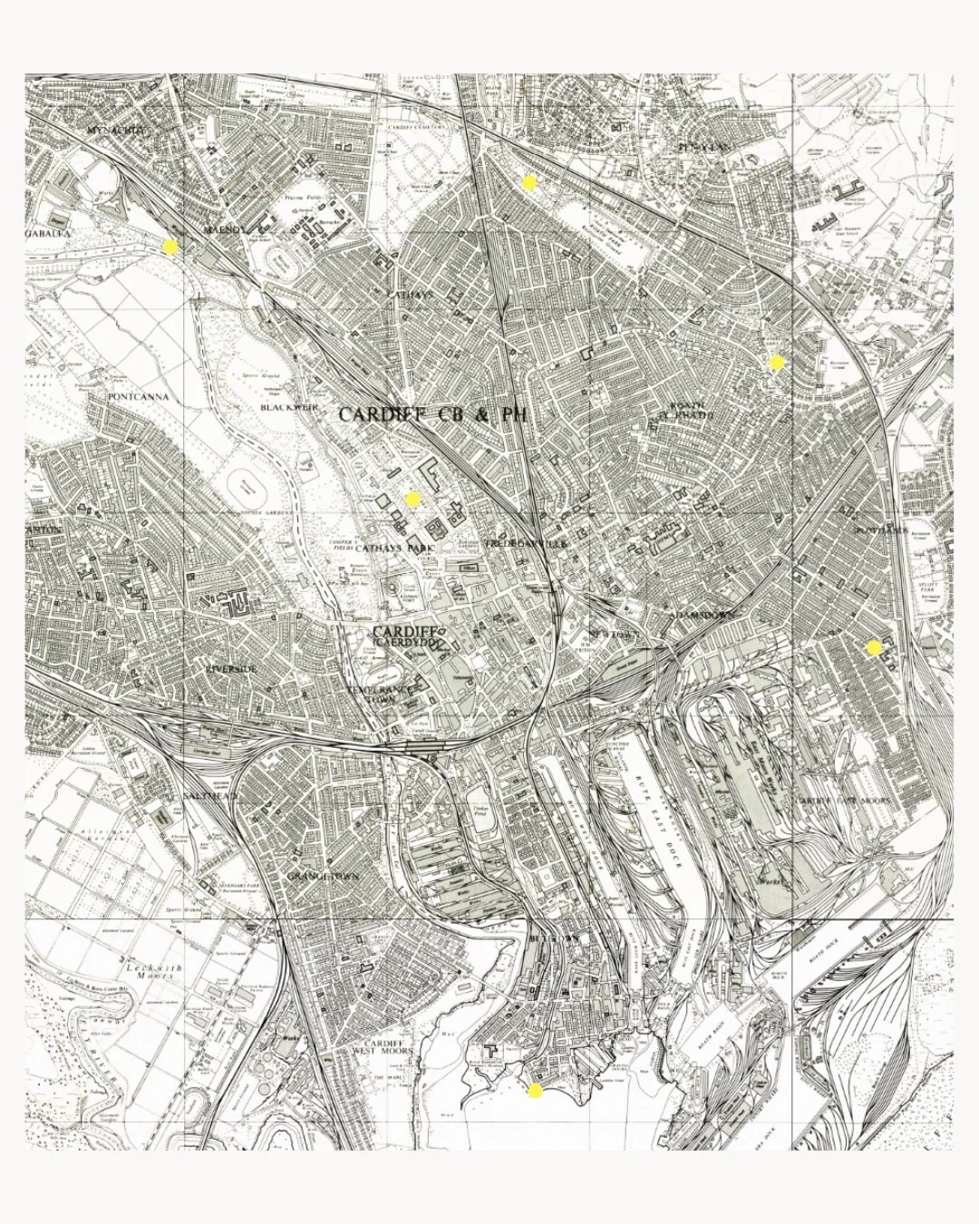 I love a map in a book. I was so absolutely determined to have my own, that I made my main character create one as part of the story. Hey, whatever works, right? 😂

But here's how that map evolved:

Pic 1: An excerpt from a 1972 Ordnance Survey map,