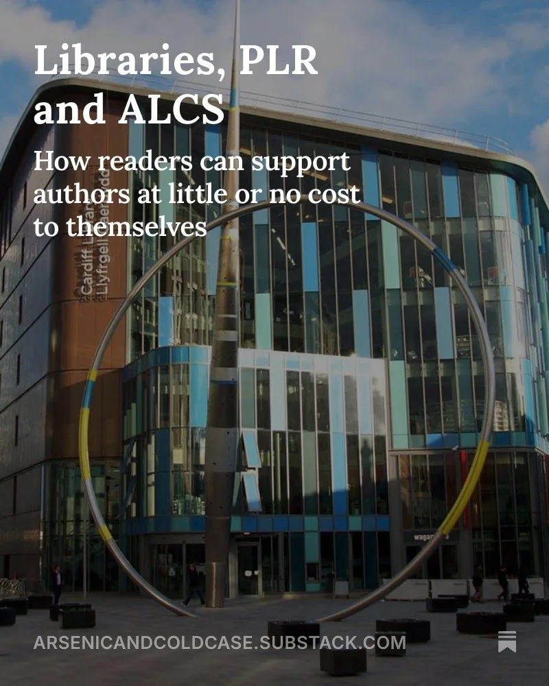 In today&rsquo;s blog, I look at the importance of Libraries as a source of income for authors, and how things like PLR and ALCS can be vital resources&hellip; especially when it comes at little or no cost to our readers. 

Read the blog here: 
https
