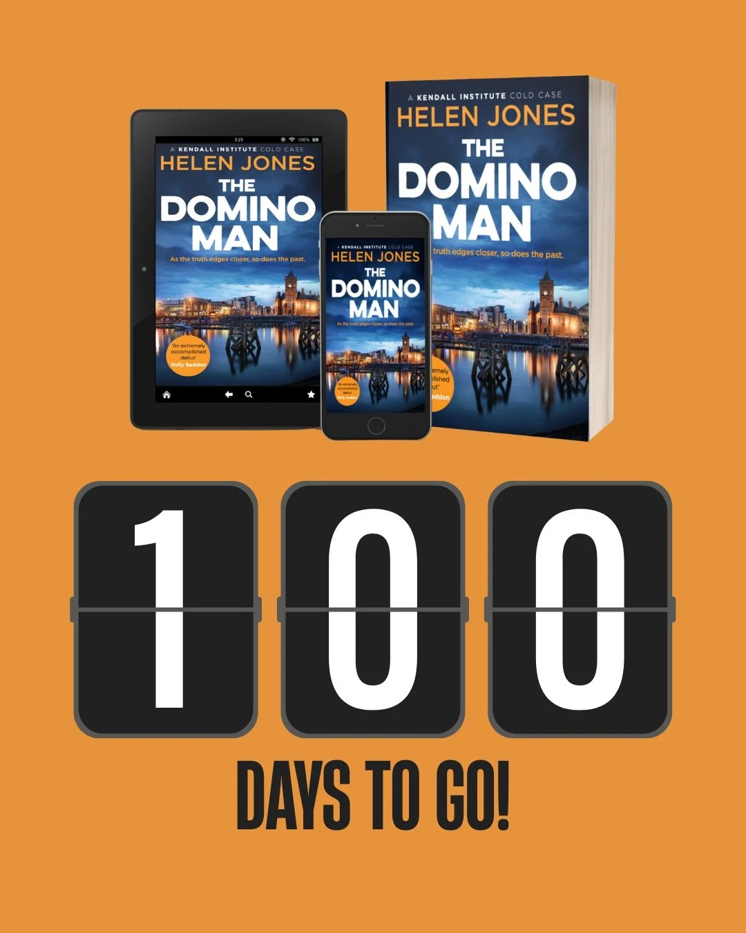 It's 100 days until my debut novel is out!

From here on, I'll be able to count down in double digits only and I couldn't be more excited! Well, clearly I will be getting more excited, but for now I'll just dwell in the anticipation 😍

If you'd like