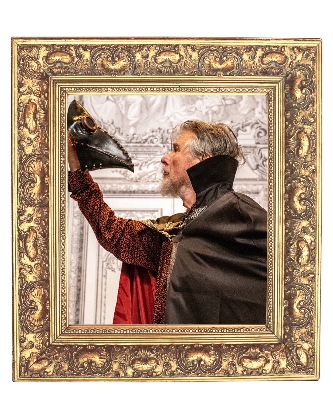 bob holman performing at secret horror salon