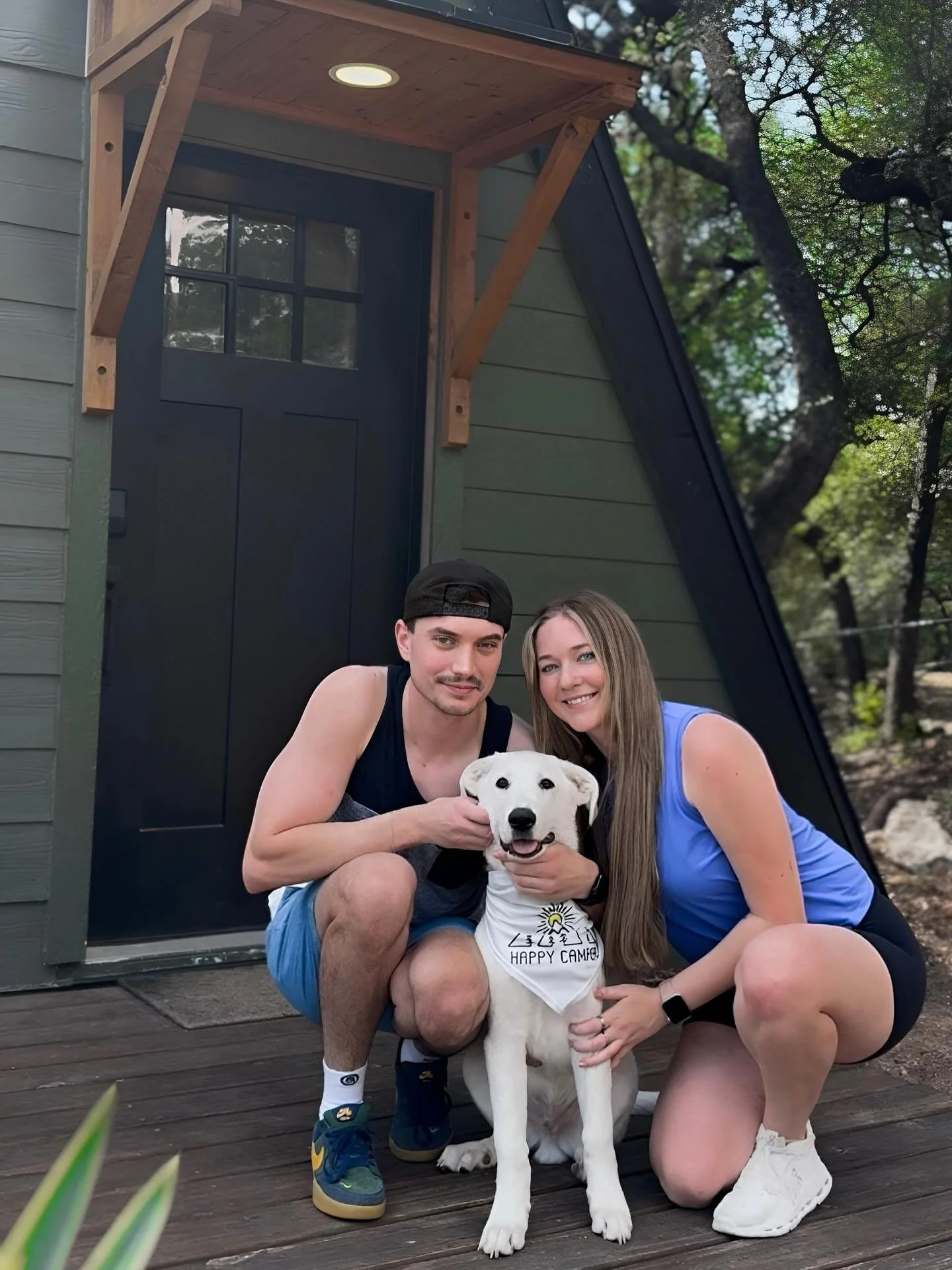 3 happy campers &amp; a much needed change of scenery