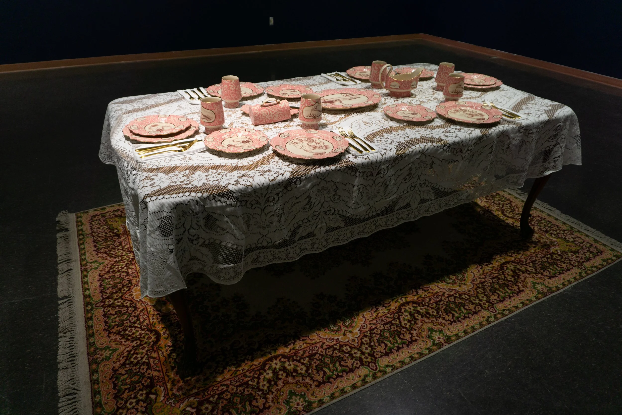 Dinner Conversation installation