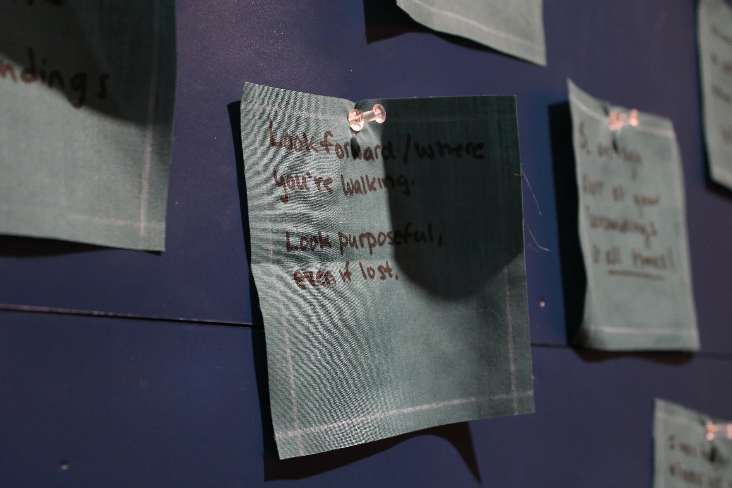 Interactive exhibition at Carlson Library University Art Gallery, Clarion PA