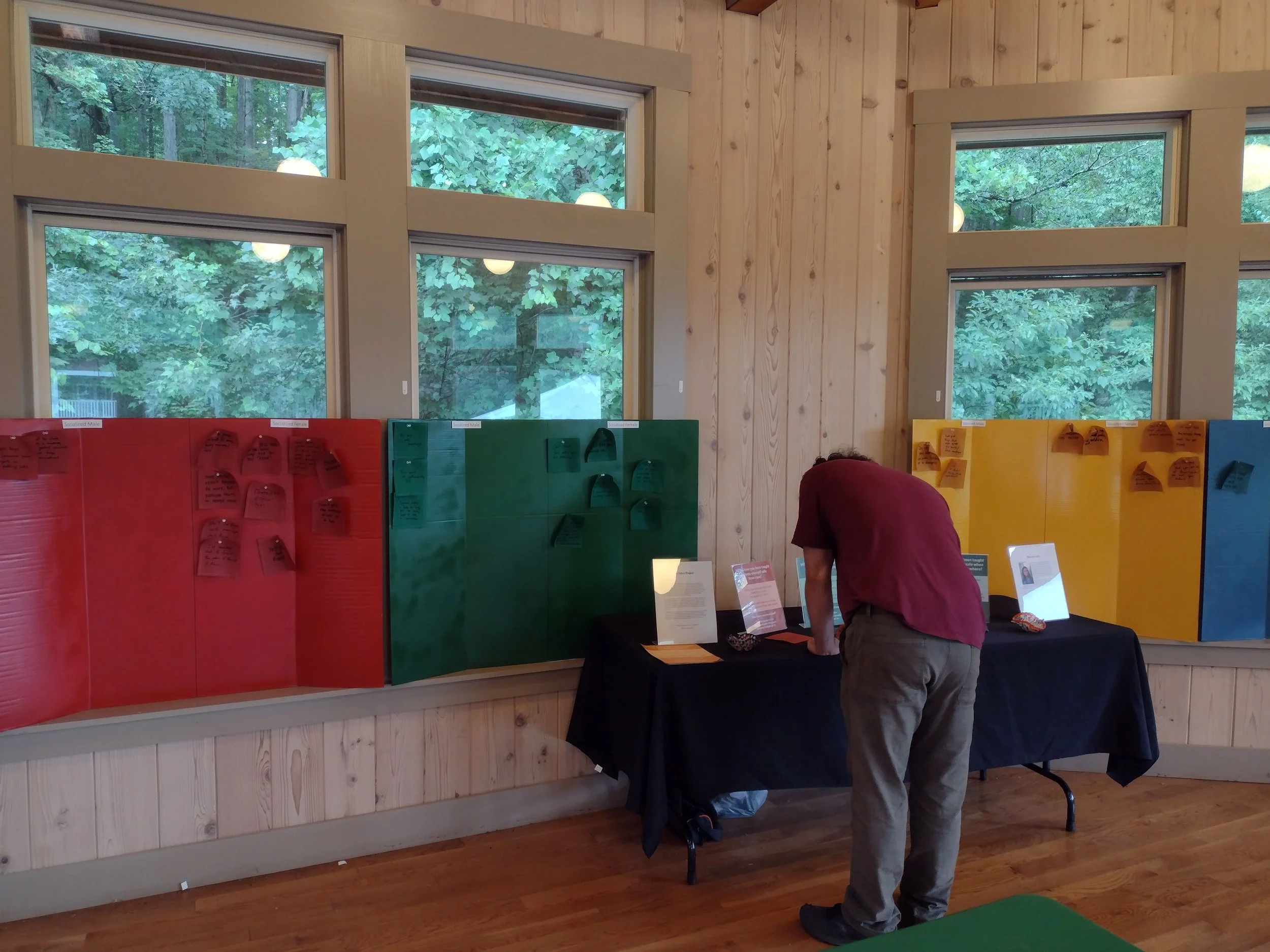 Installation at Touchstone Center for Crafts, Farmington, PA