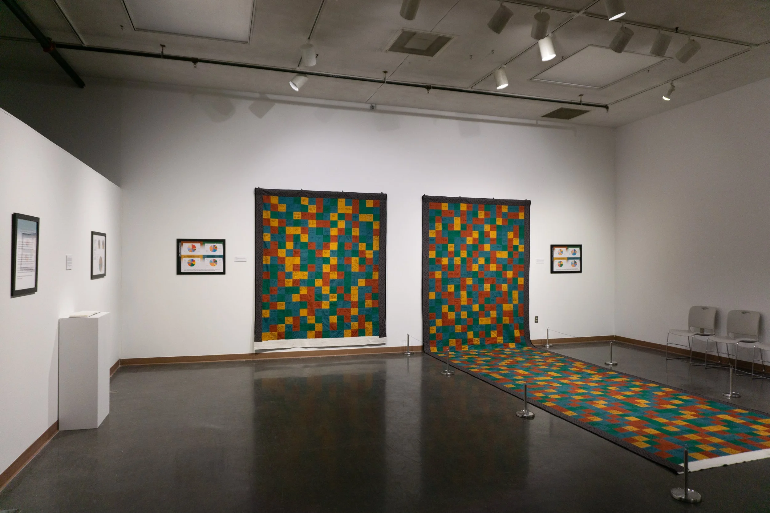 Installation at Old Bruce Gallery, Edinboro, PA