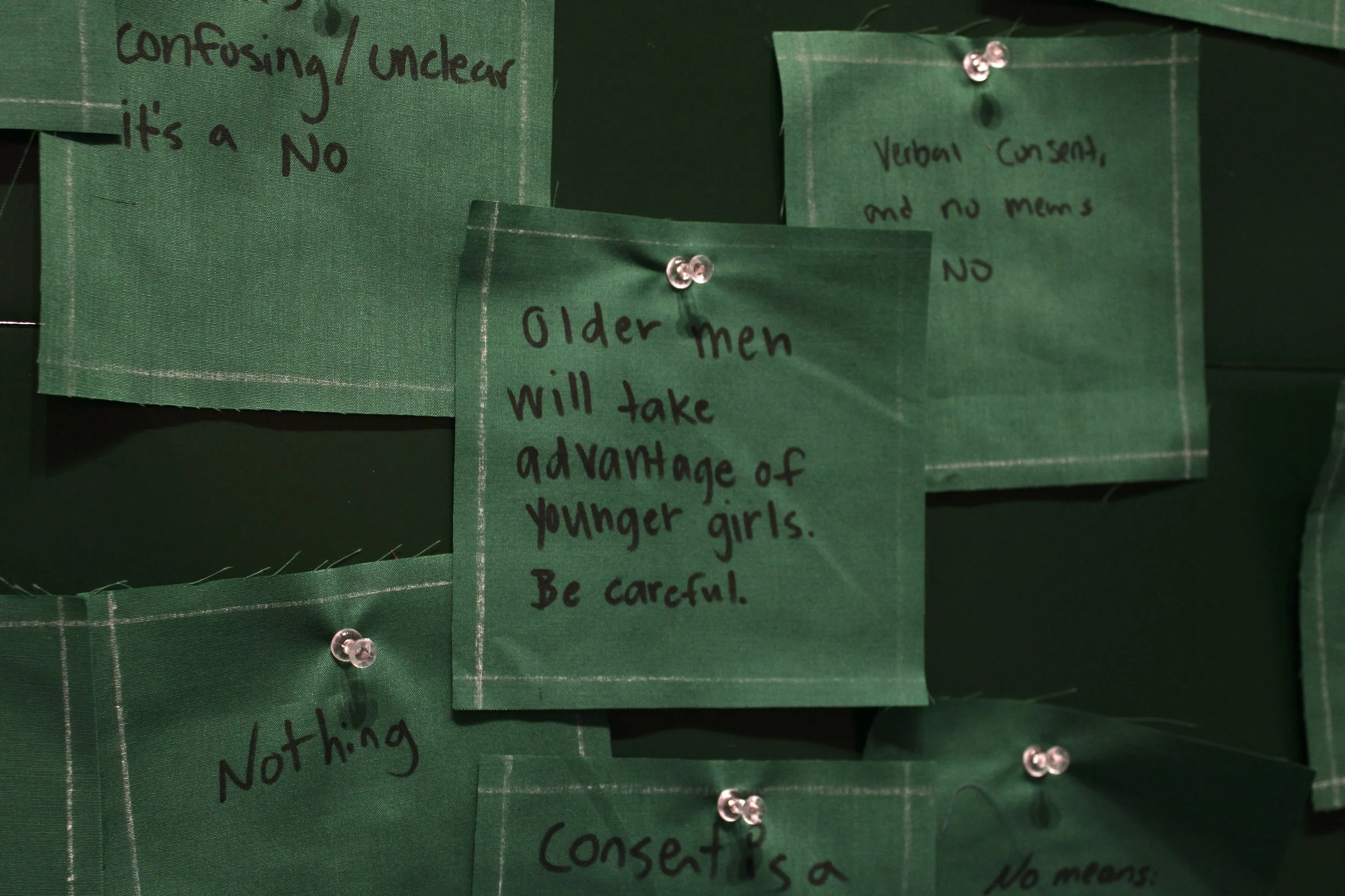 Interactive exhibition at Carlson Library University Art Gallery, Clarion PA