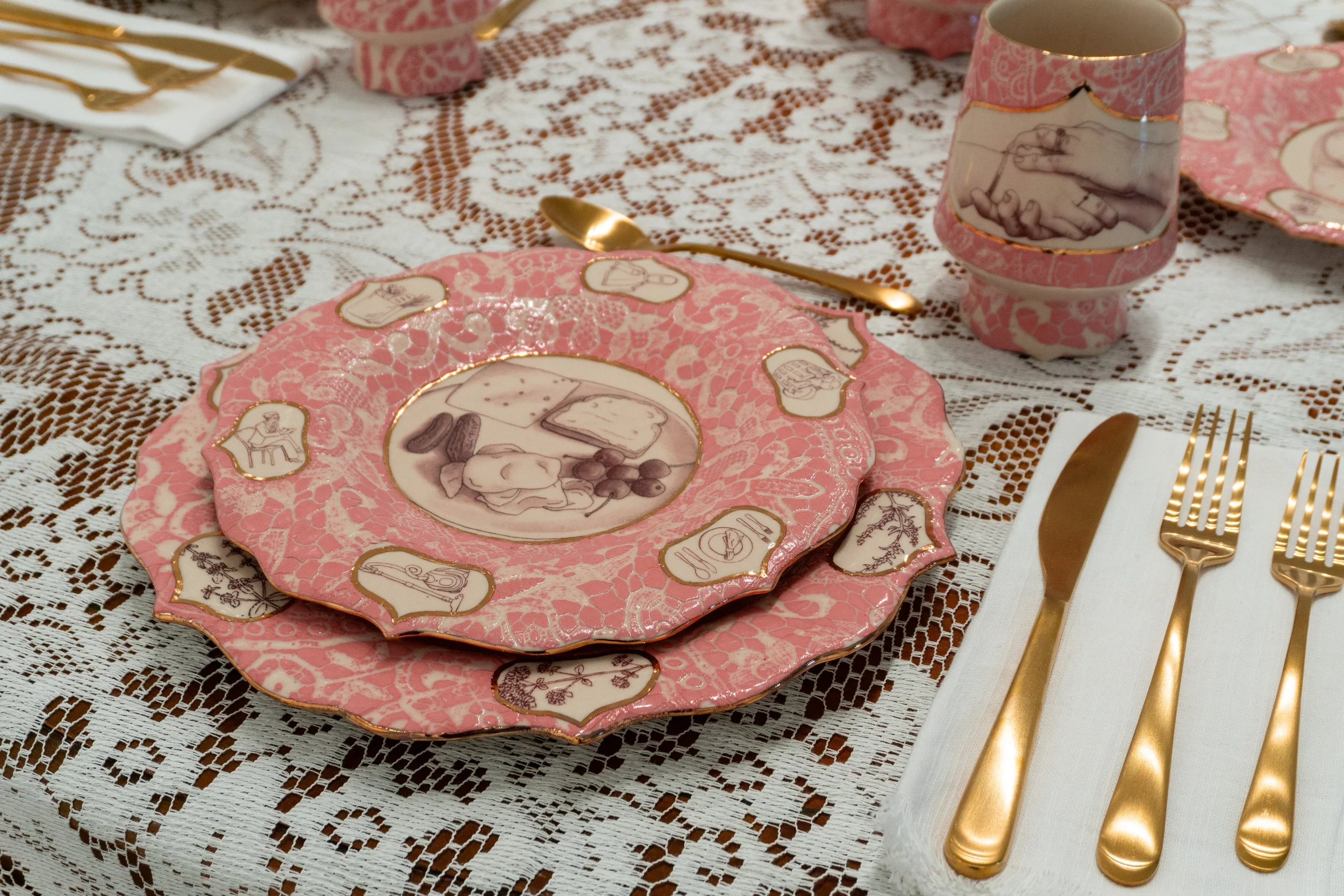 Installation at Waldo Bates Gallery 2023