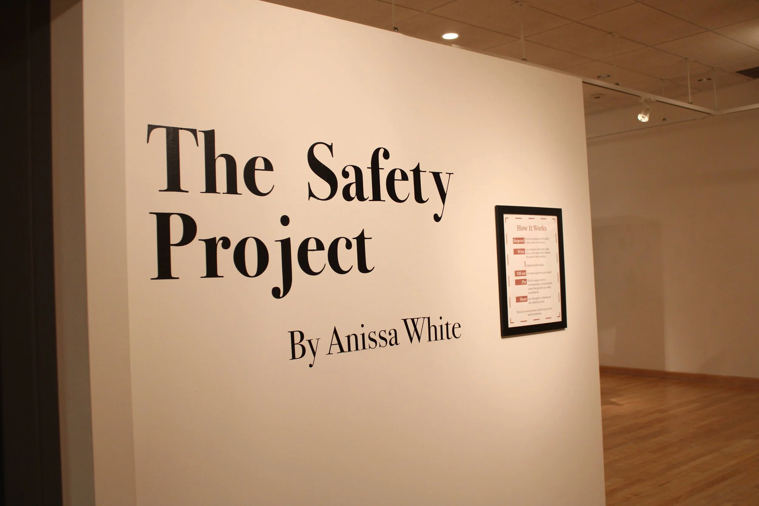 Interactive exhibition at Carlson Library University Art Gallery, Clarion PA