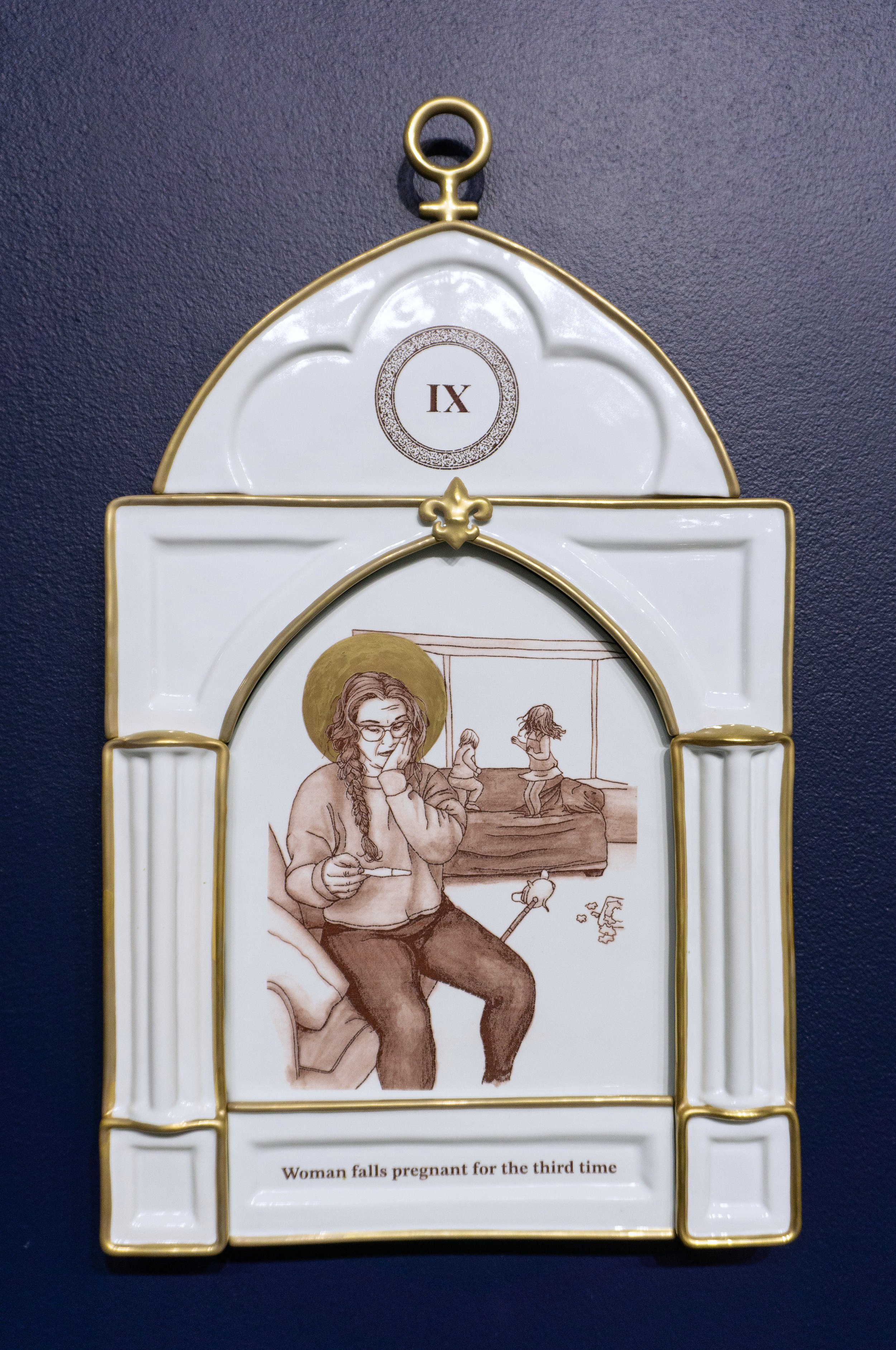 9. Woman falls pregnant for the third time