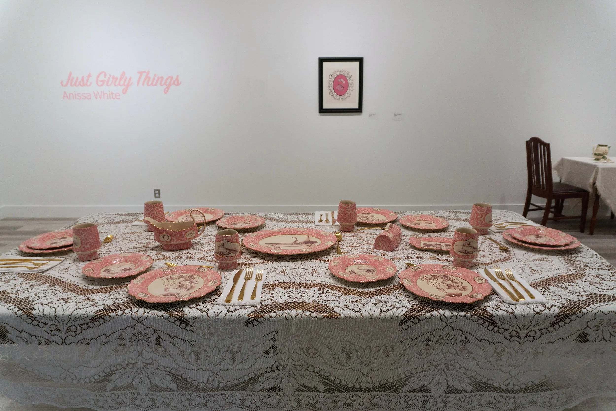 Installation at Waldo Bates Gallery 2023