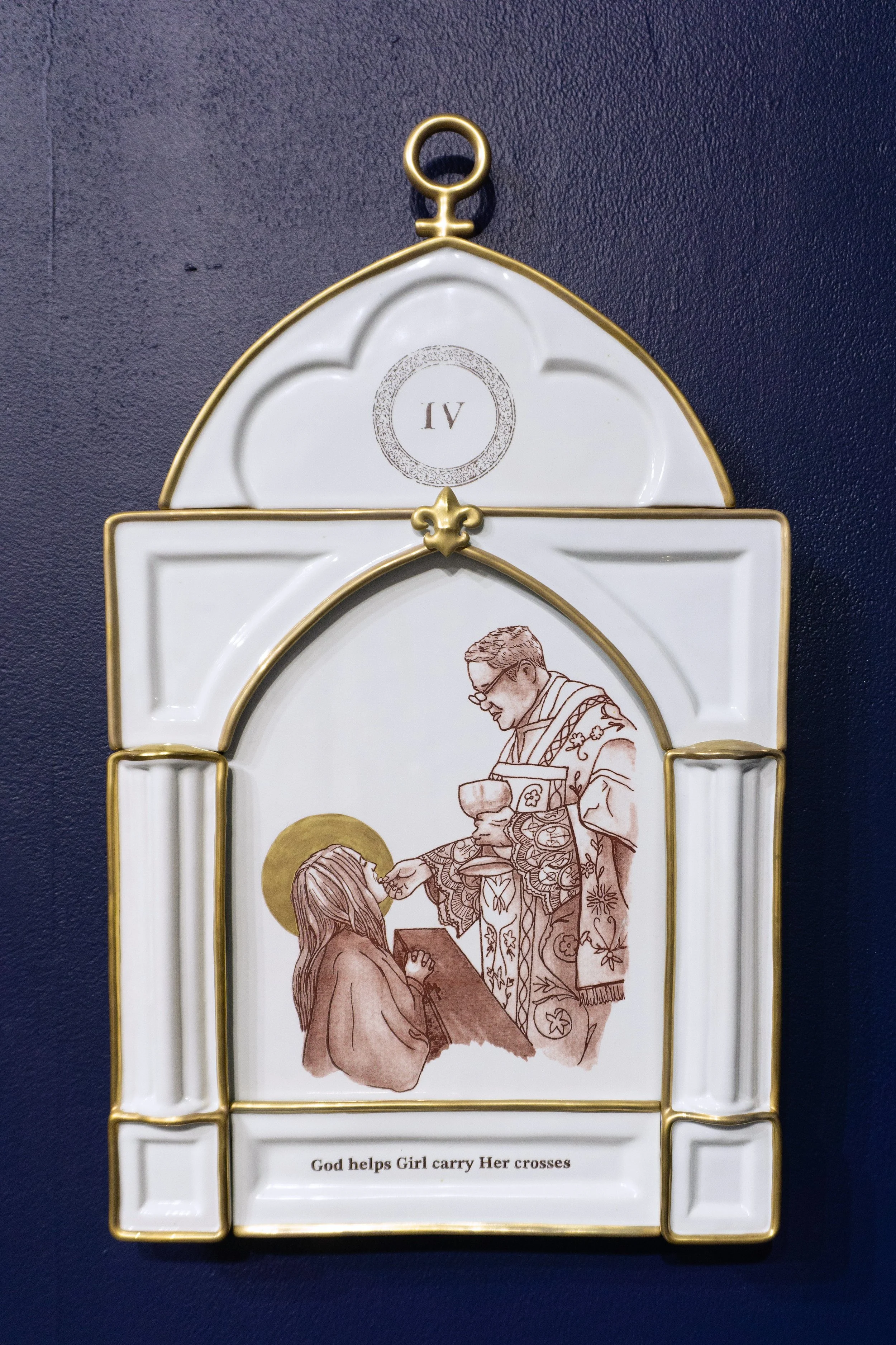 4. God helps Girl carry Her crosses