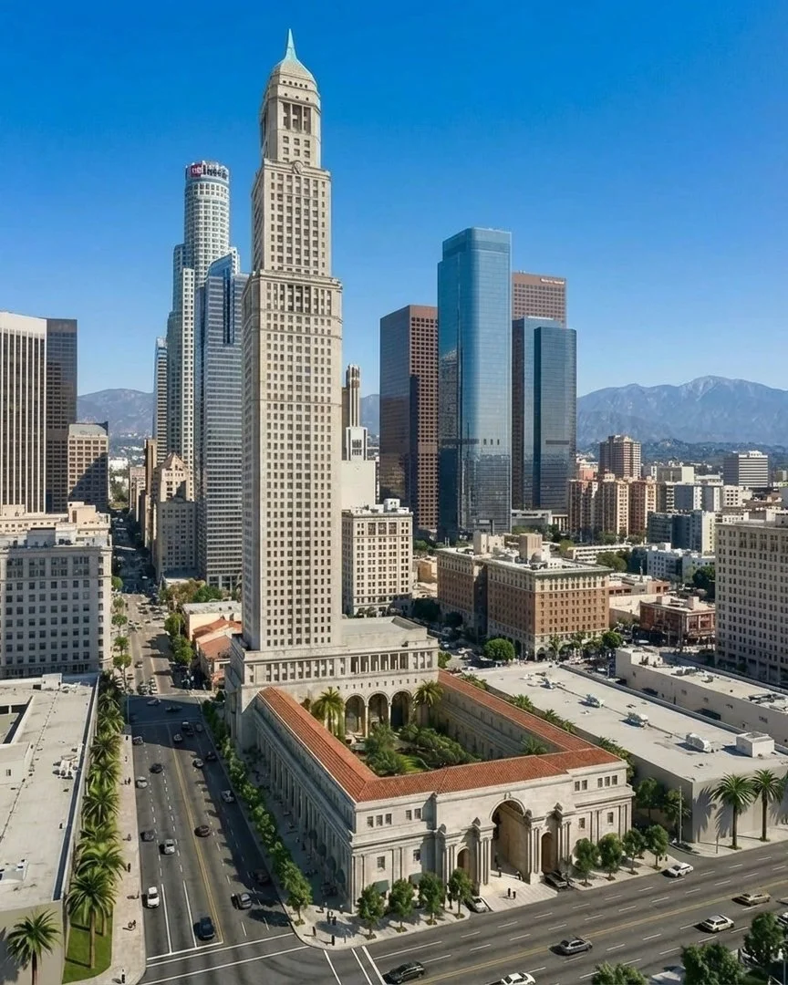 Museum and Conference Center with Residential Tower