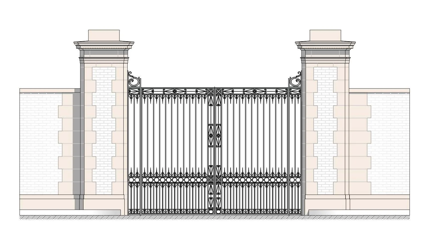 783 Bel Air Road -- Principal Gate.jpg