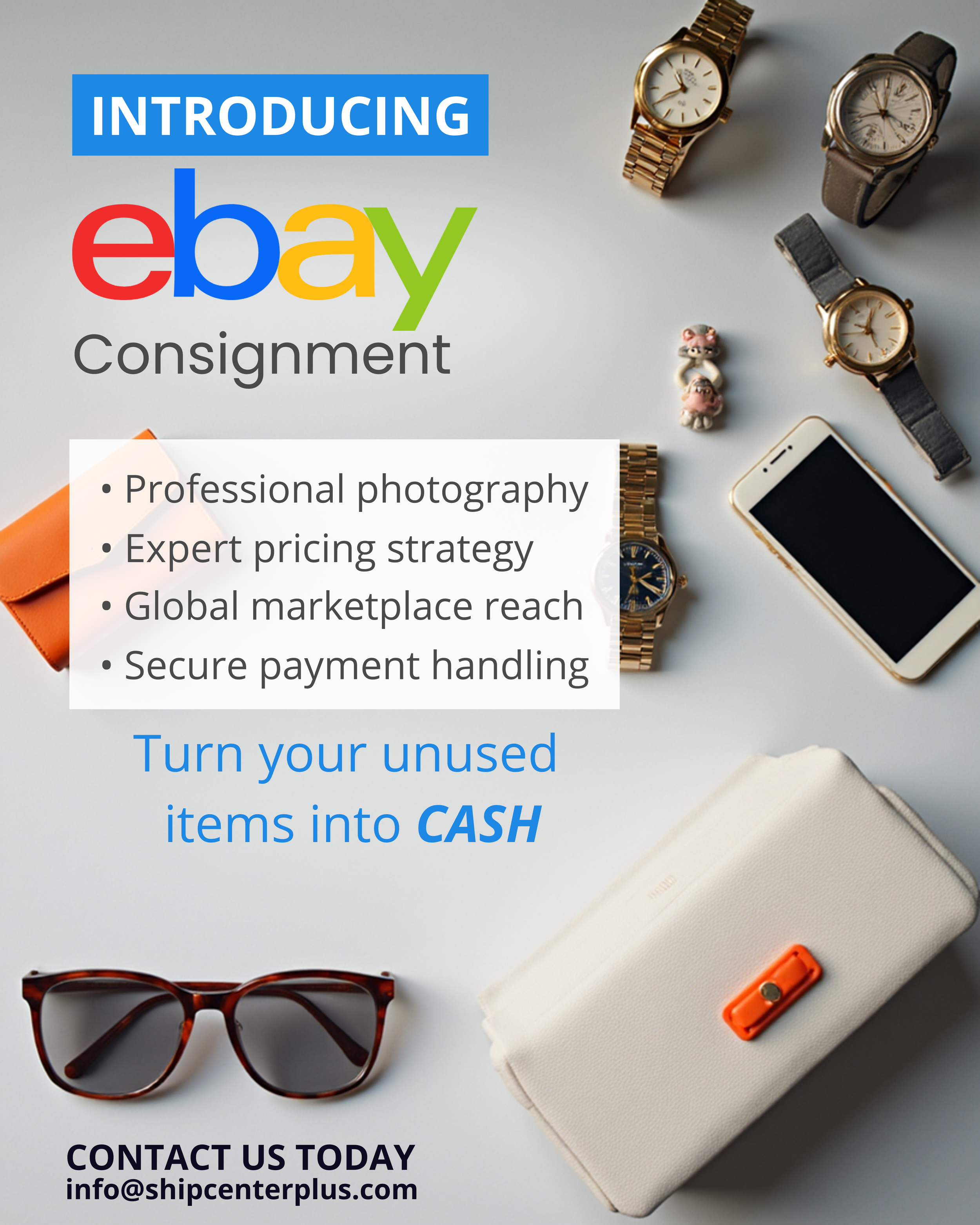 eBay consignment service in Netcong NJ at Ship Center Plus