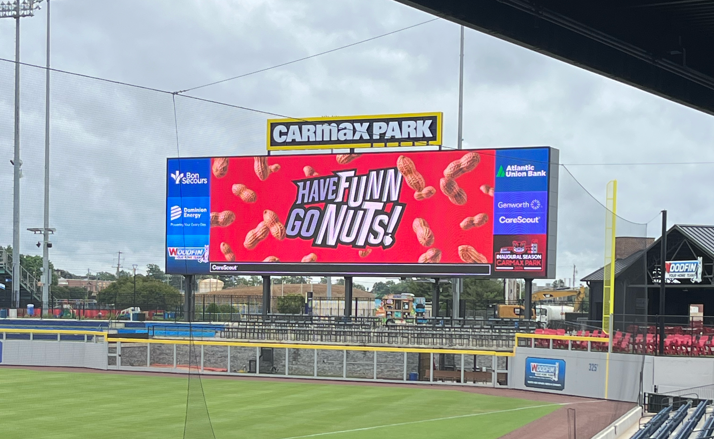 Flying Squirrels Video Board