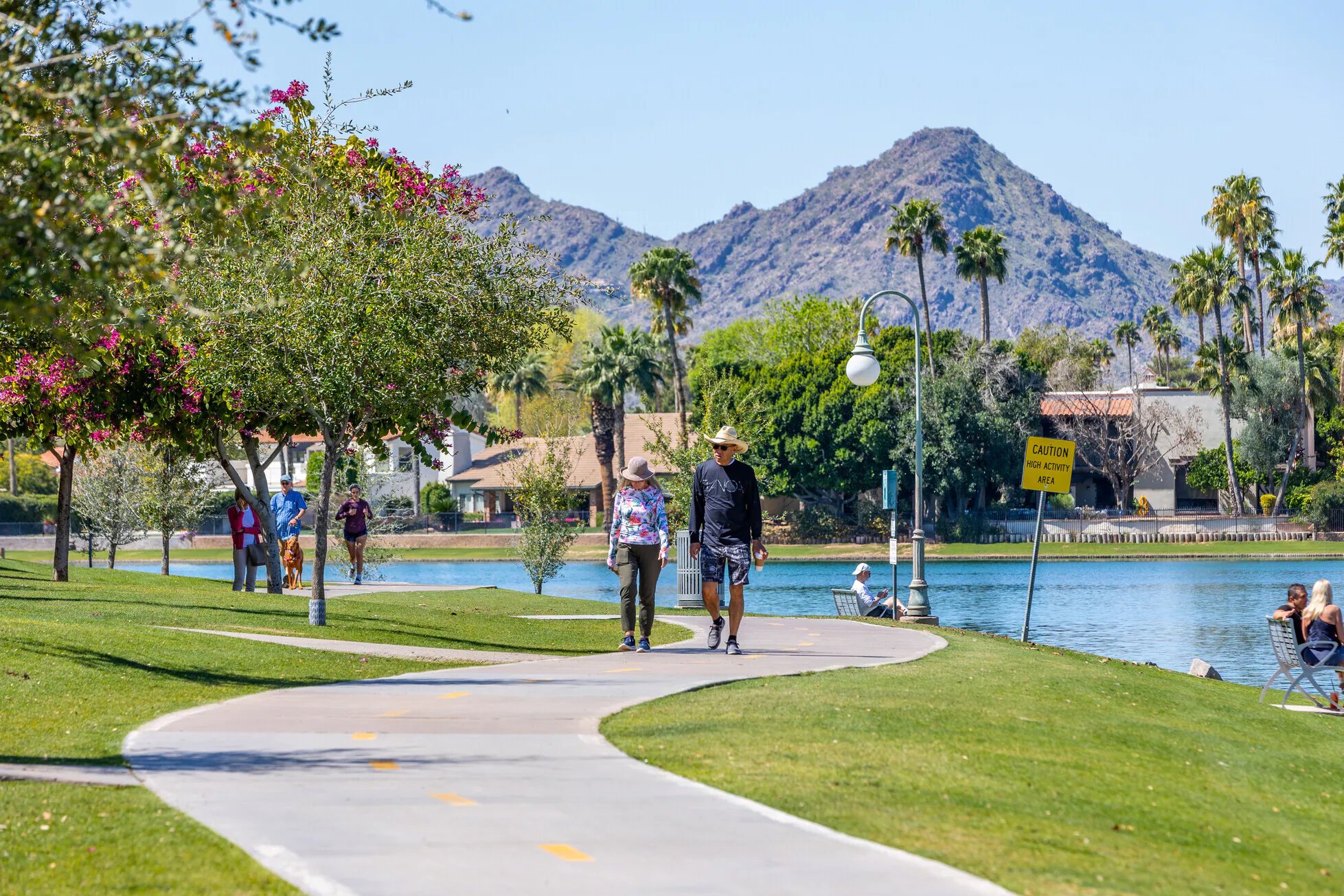 A park in McCormick Ranch, Scottsdale AZ