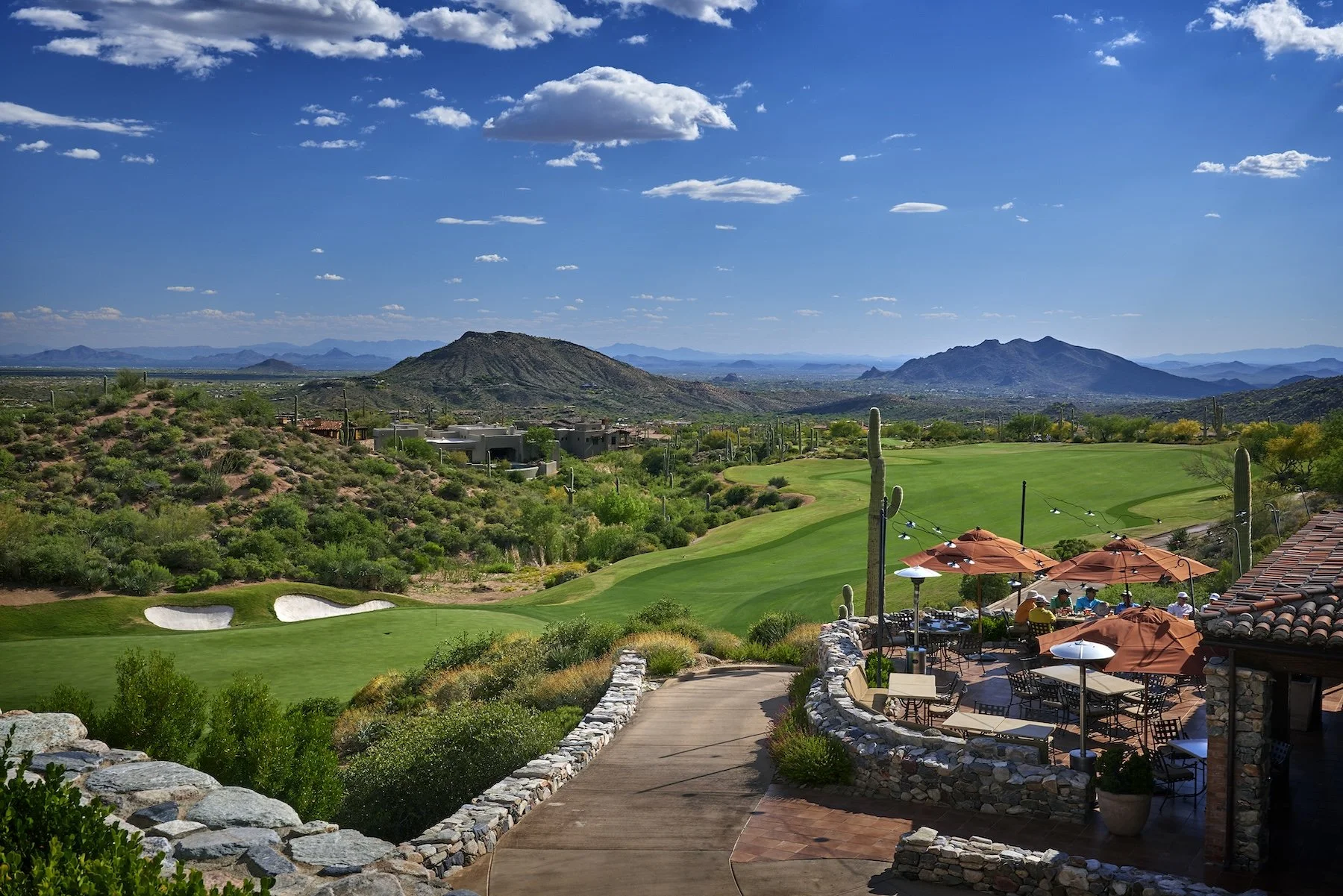 Golf course at Desert Mountain in Scottsdale, Arizona