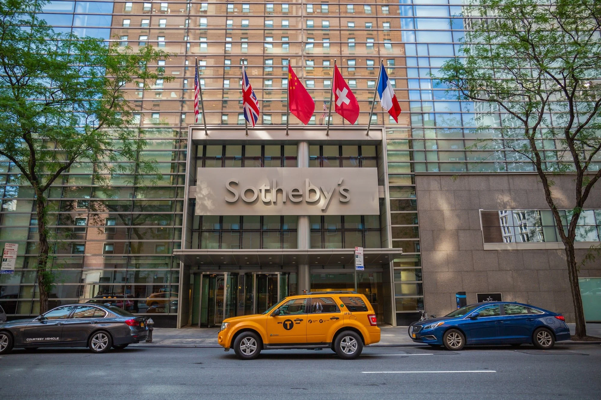 The Sotheby's Auction House exterior